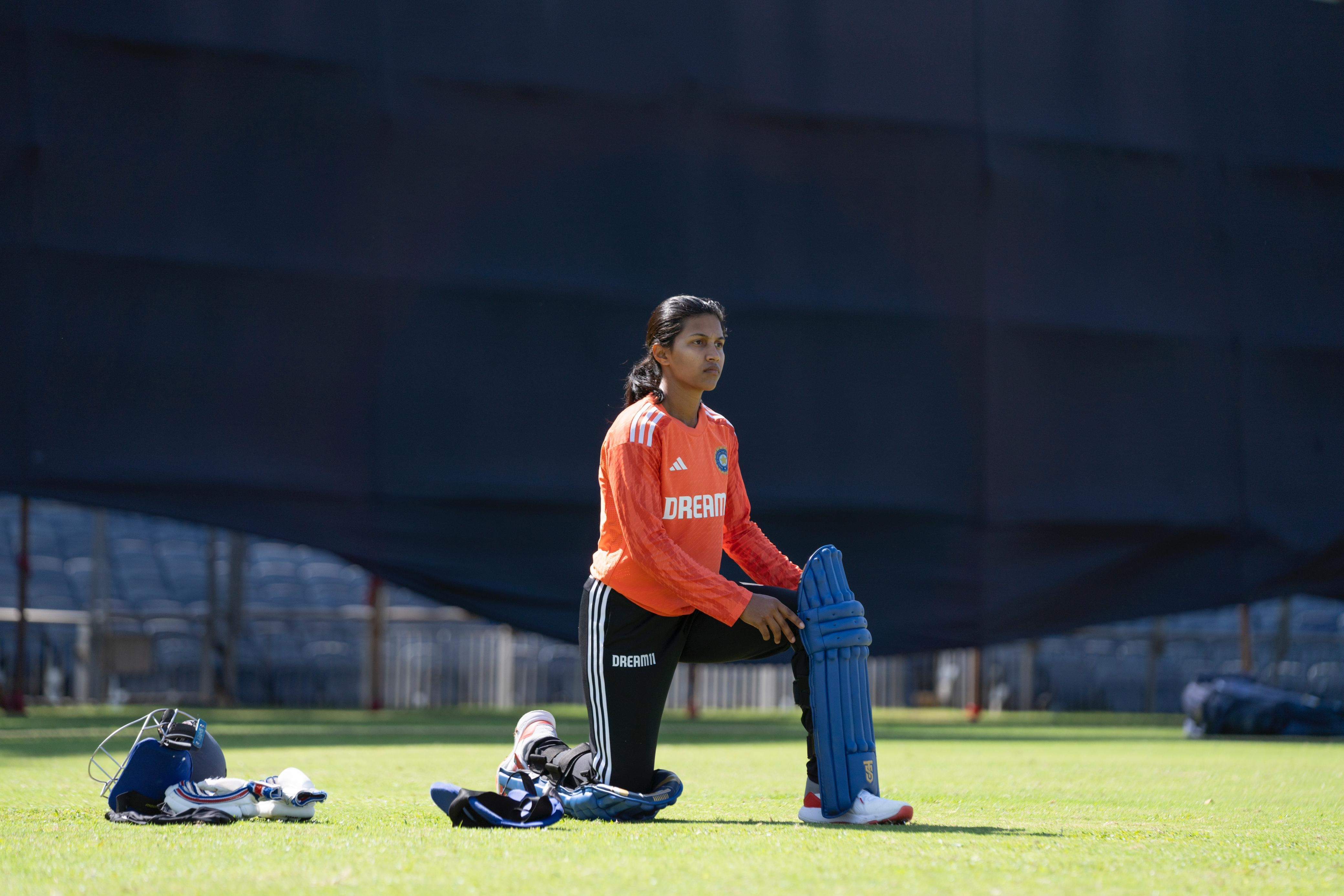 Niki Prasad practising for U-19 World Cup