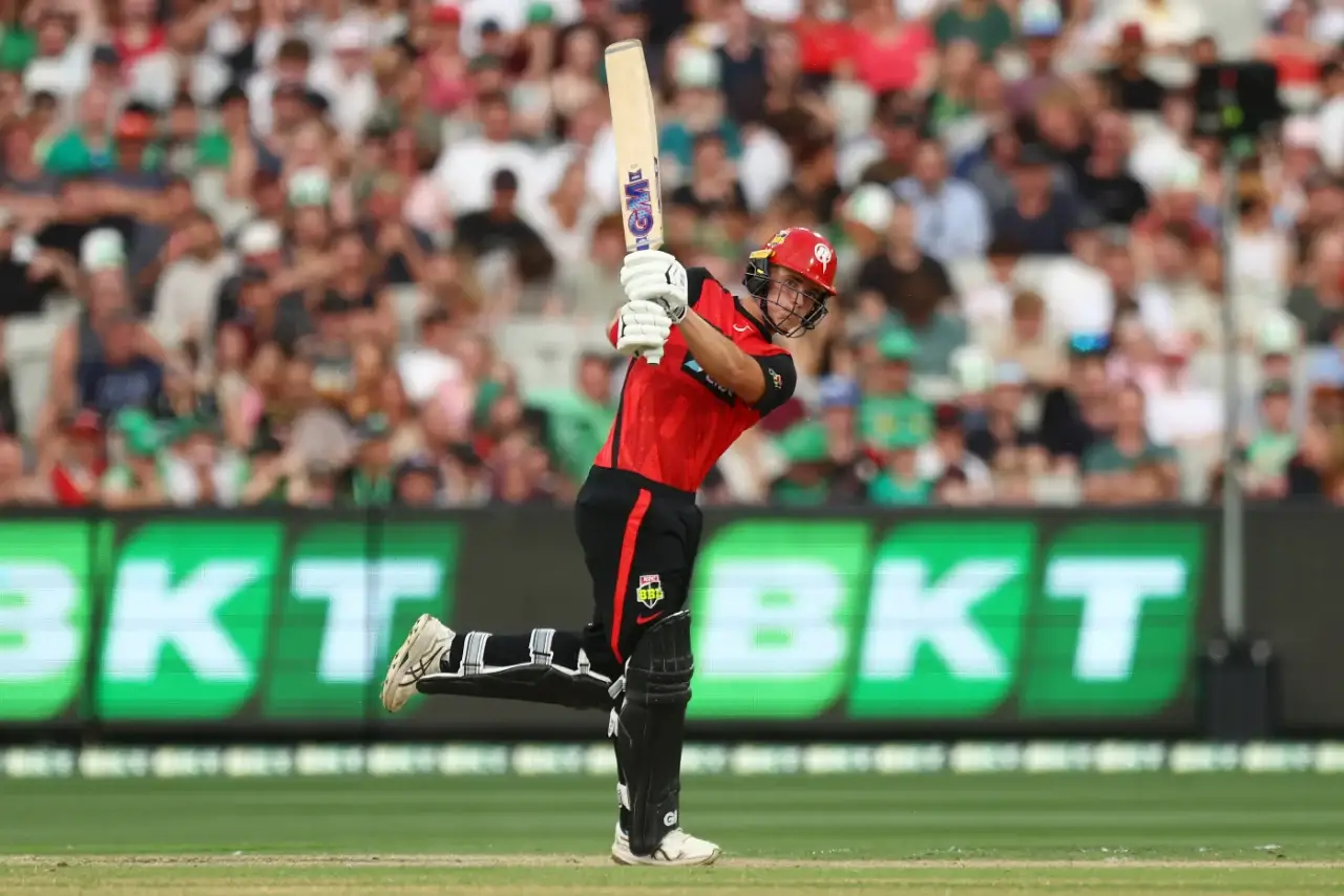 Jacob Bethell playing BBL for Melbourne Renegades