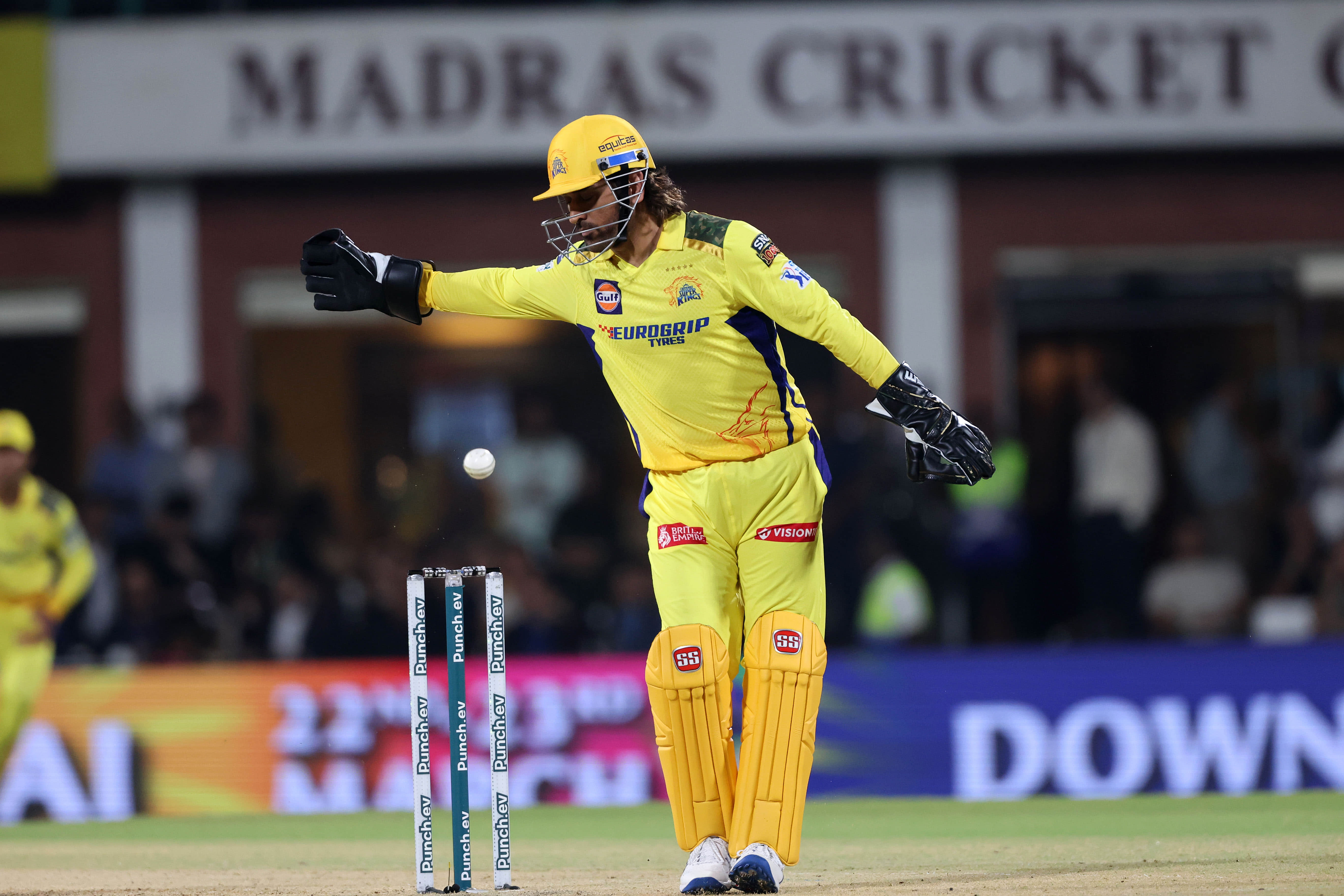 MS Dhoni inflicts a dismissal in IPL 2024