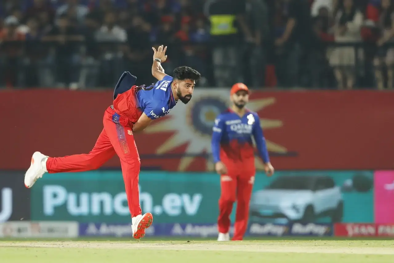 Mohammed Siraj in IPL