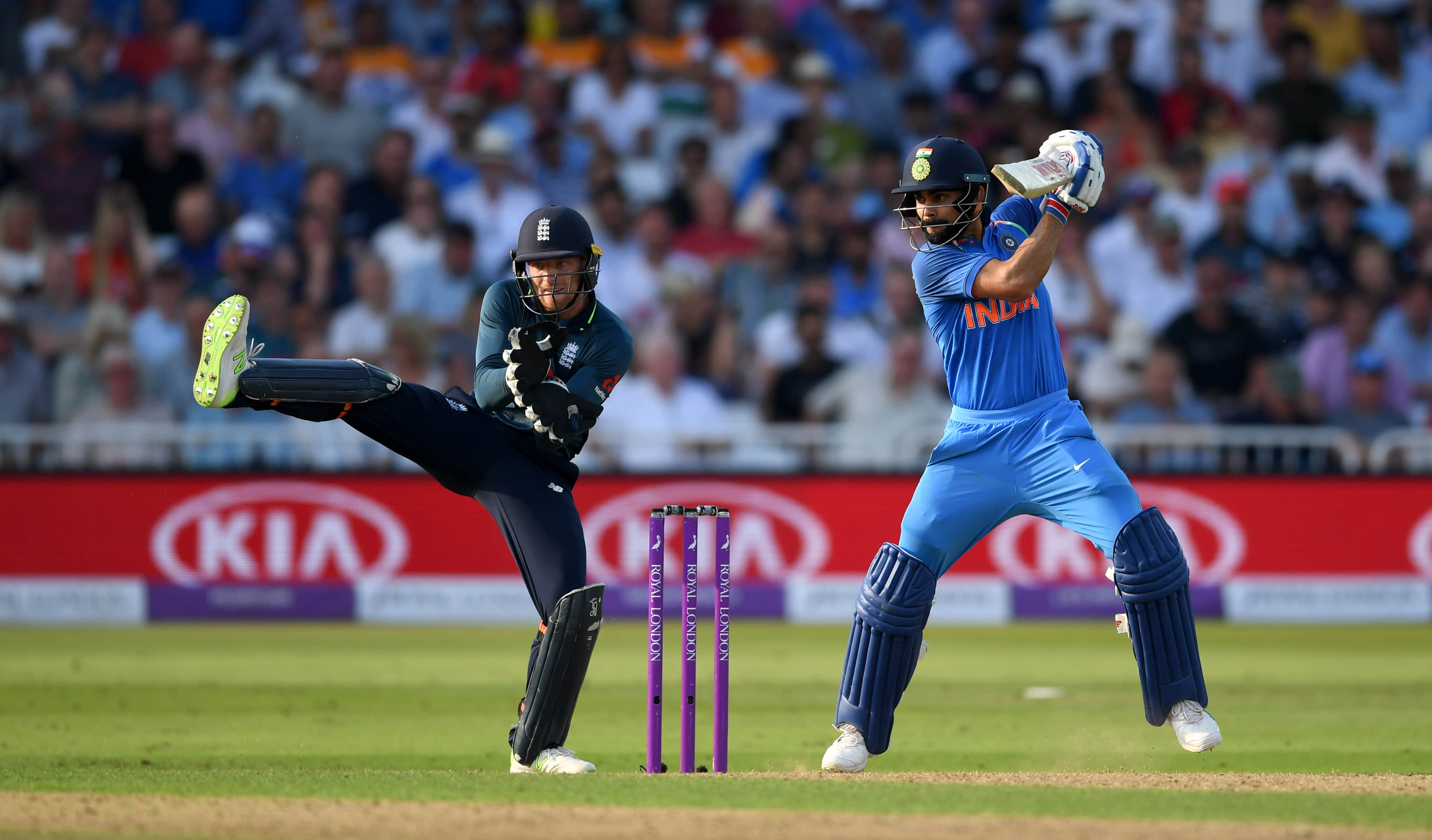 Virat Kohli against England