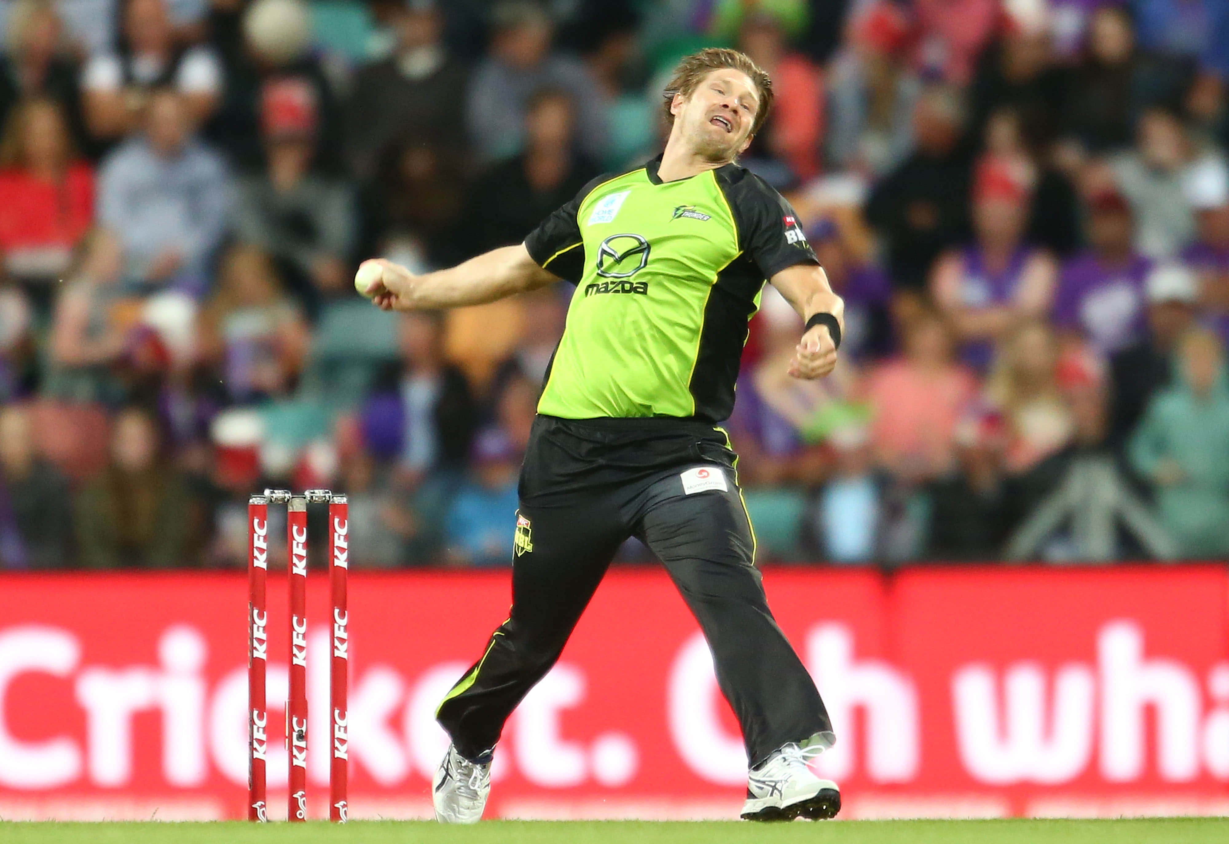 Shane Watson got MS Dhoni out for Golden Duck