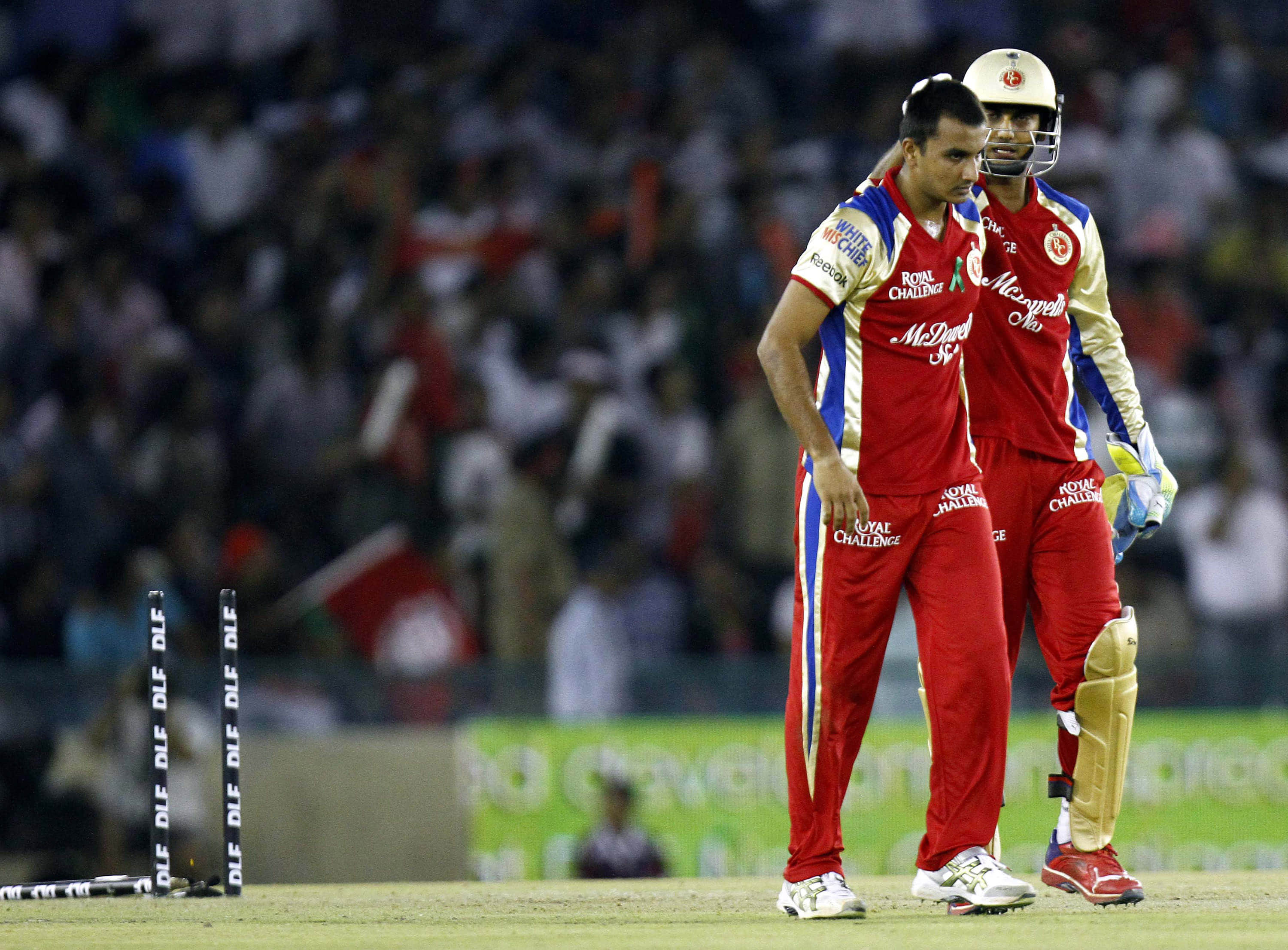 Harshal Patel got MS Dhoni out for Golden Duck