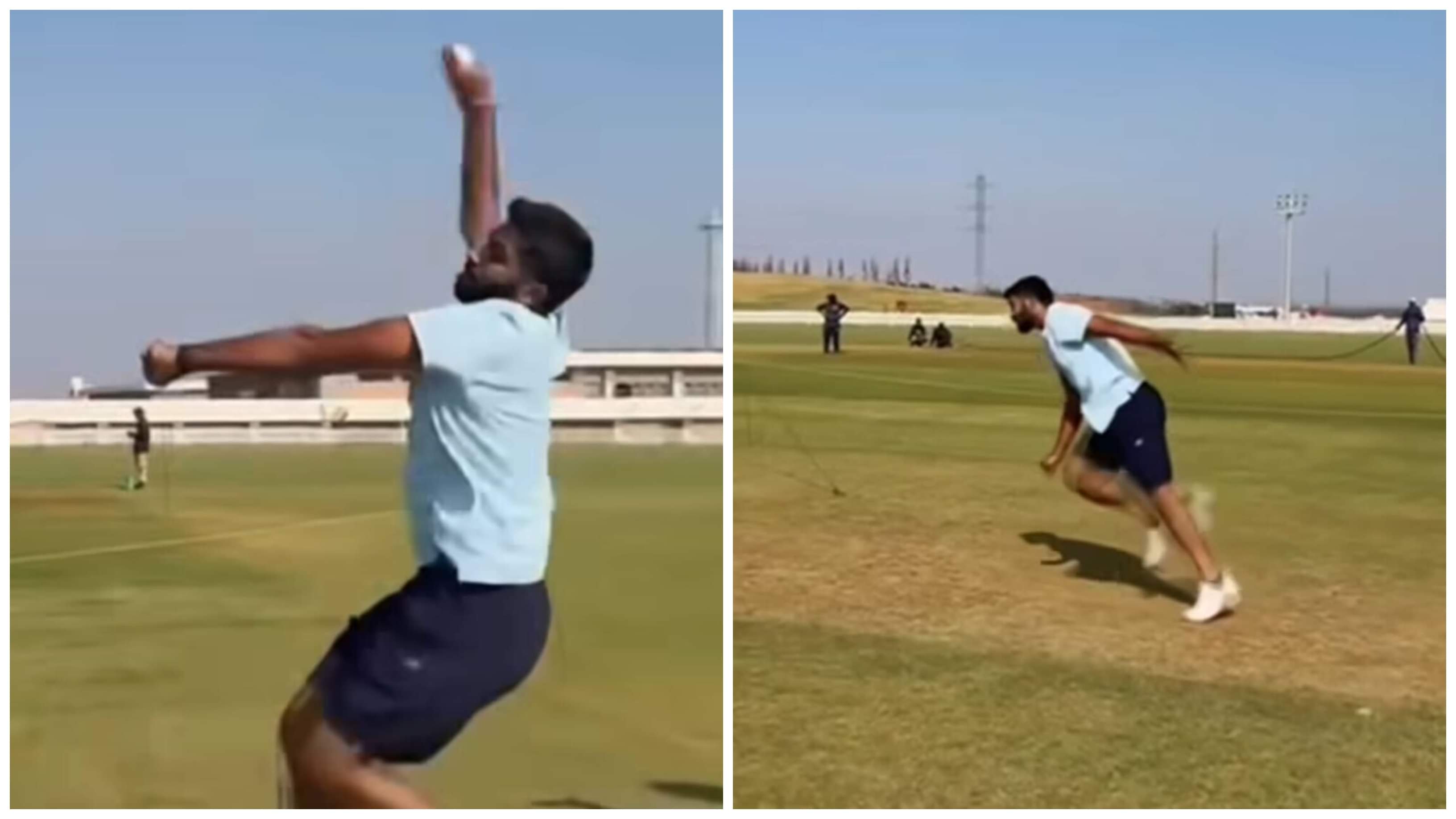 WATCH: Jasprit Bumrah Back Bowling In The Nets; Shatters Middle-Stump
