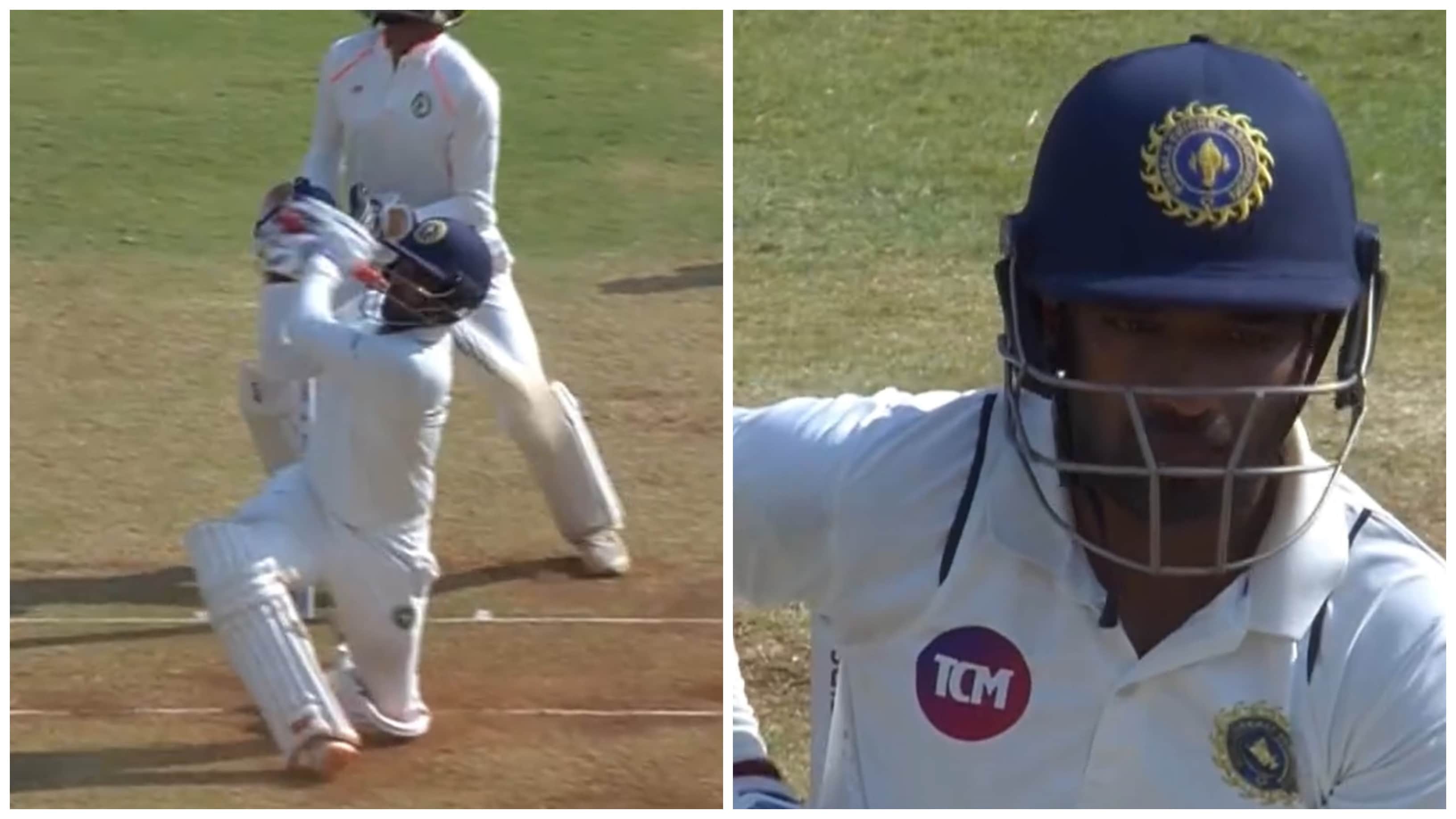 WATCH: Sachin Baby LEFT IN SHOCK After Throwing Wicket Away On 98