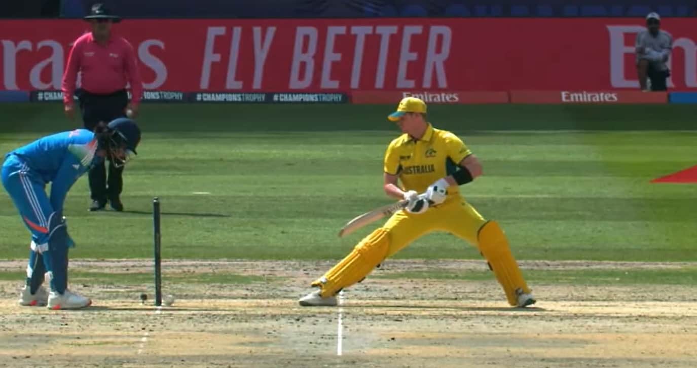 UNBELIEVABLE: Ball Hits The Stumps, But Steve Smith Survives