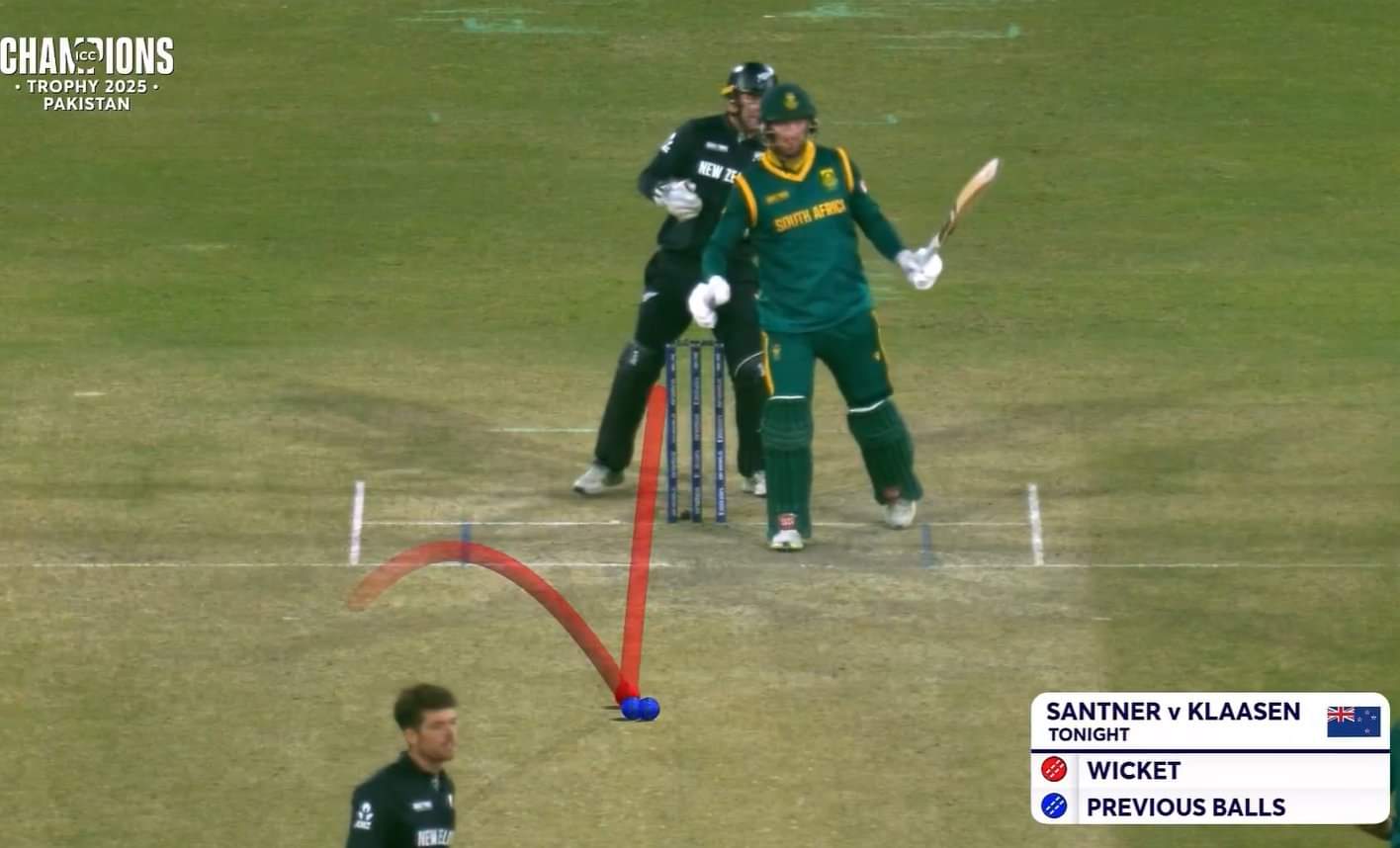 Heinrich Klaasen's dismissal against New Zealand