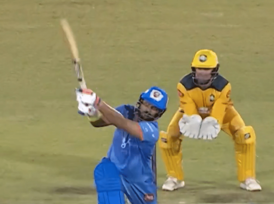 Watch: Yuvraj Singh Unleashes Flurry Of Sixes In International Masters League 2025