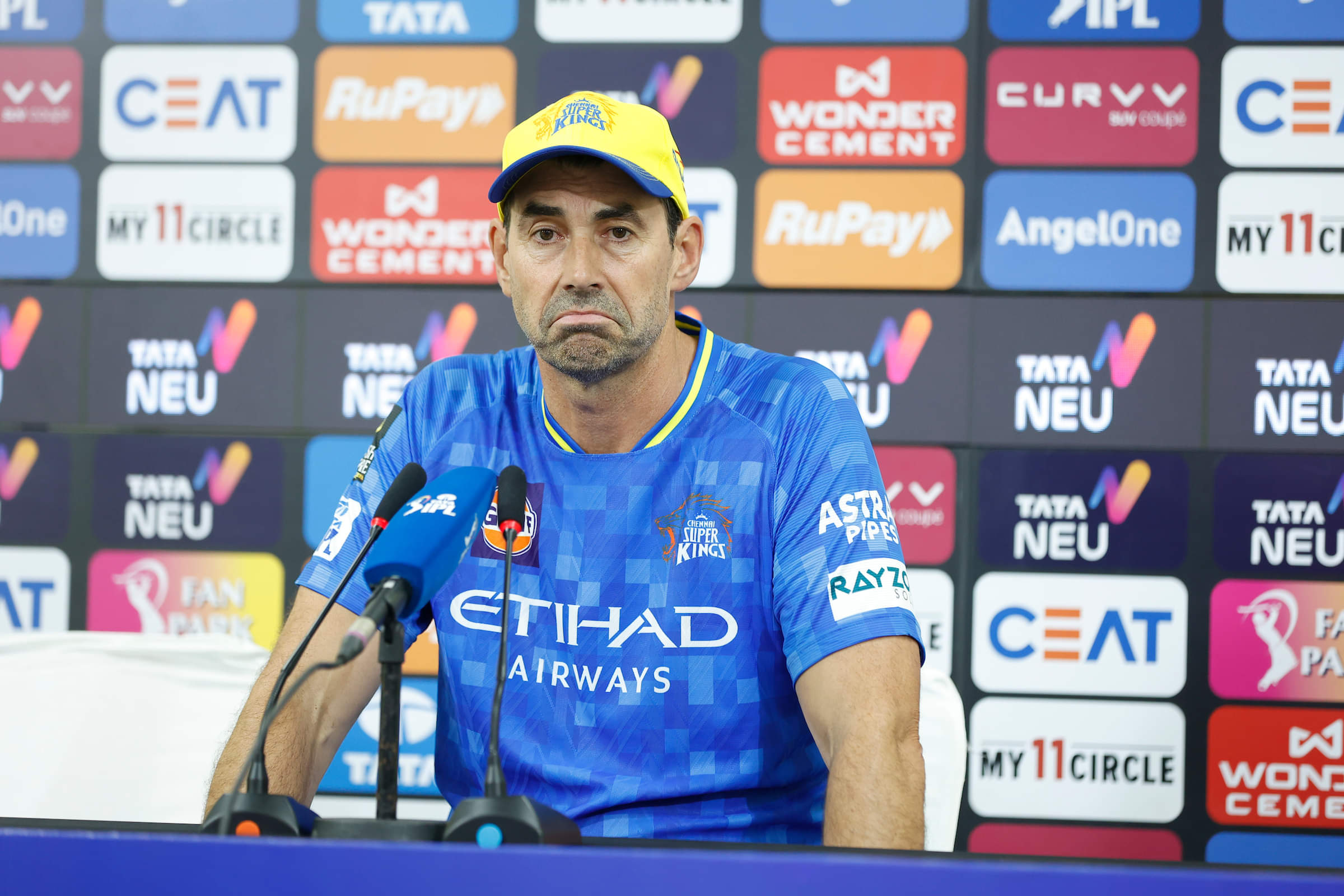 Fleming Explains Why He’s Not Worried About CSK Losing Two Of The Three Games So Far