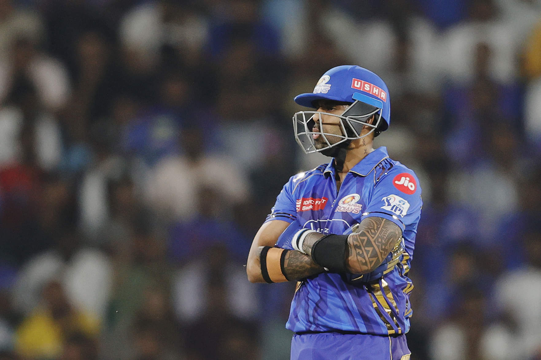 Suryakumar Yadav Smashes Fifty On His 100th IPL Appearance For Mumbai Indians
