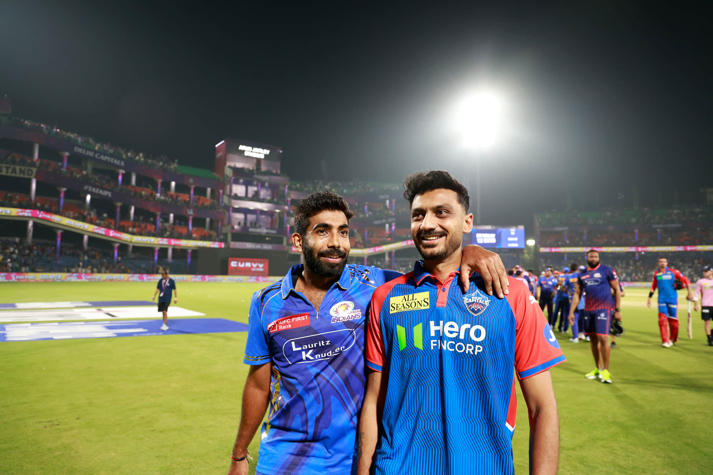 Axar Patel Fined For Slow Over Rate After MI Loss