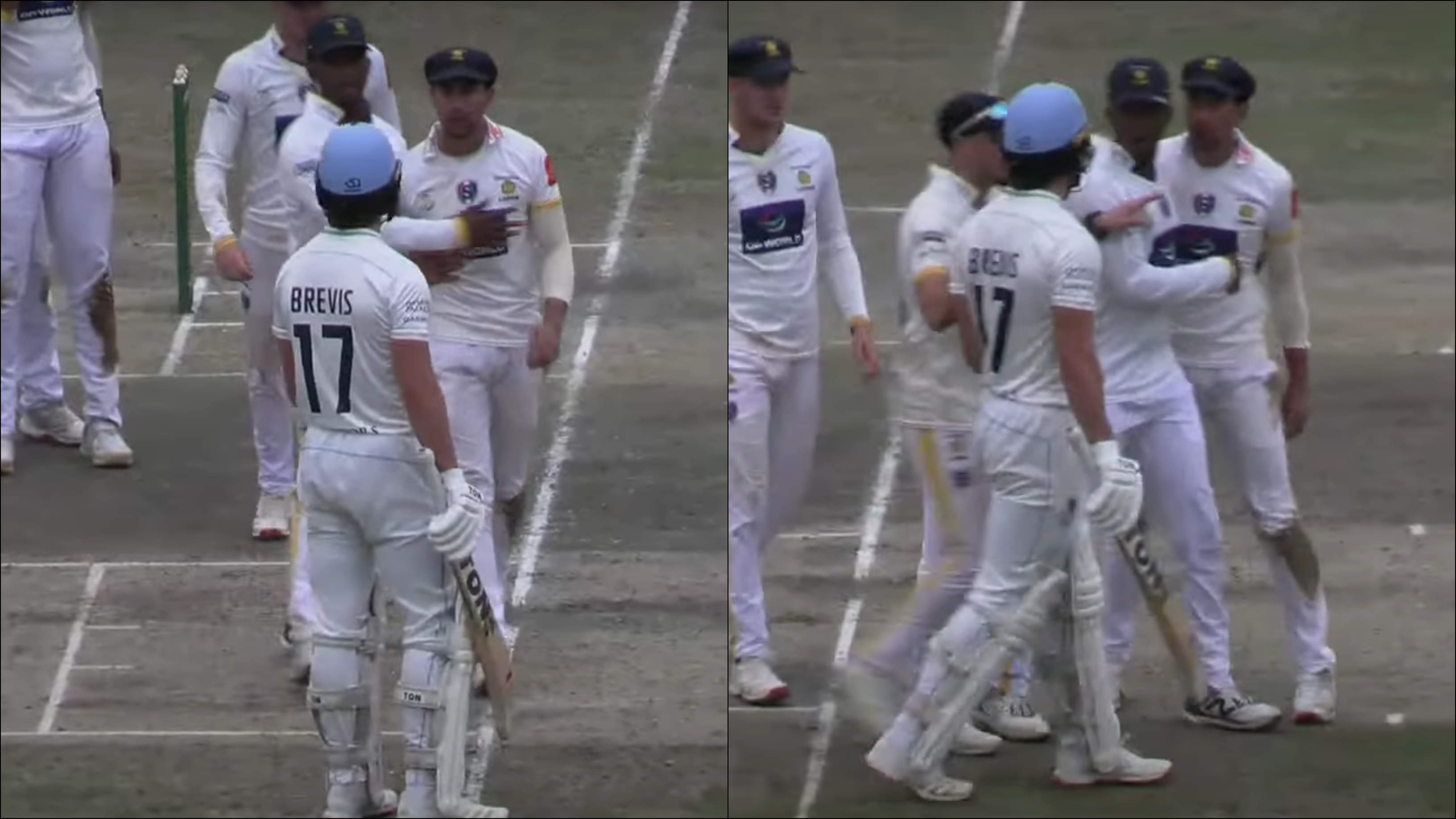 WATCH: Dewald Brevis Gets Into UGLY Altercation With Bjorn Fortuin