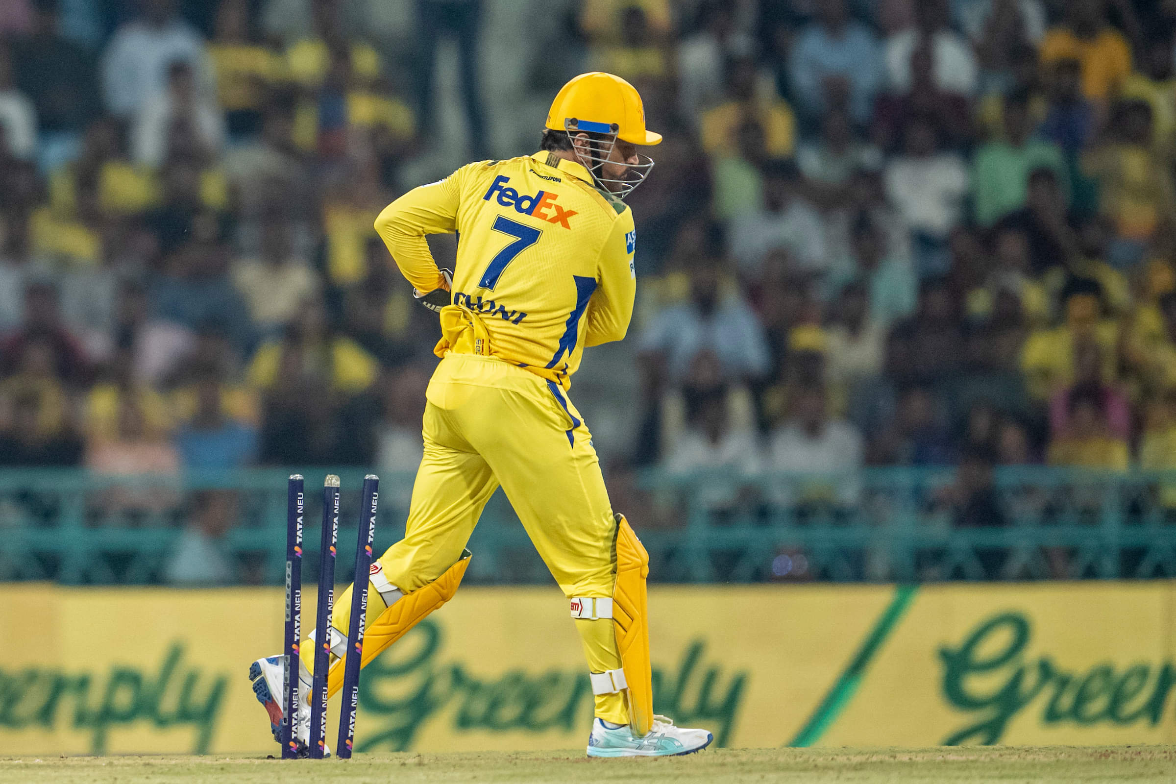 IPL 2025: Badoni Saved By Technology Twice, Only To be Stumped Out By Dhoni