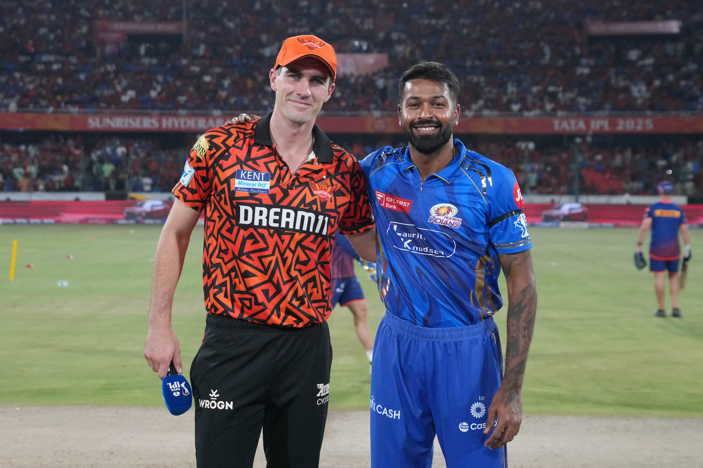 SRH vs MI: Players Wear Black Armbands To Mourn The Victims Of Pahalgam Attacks