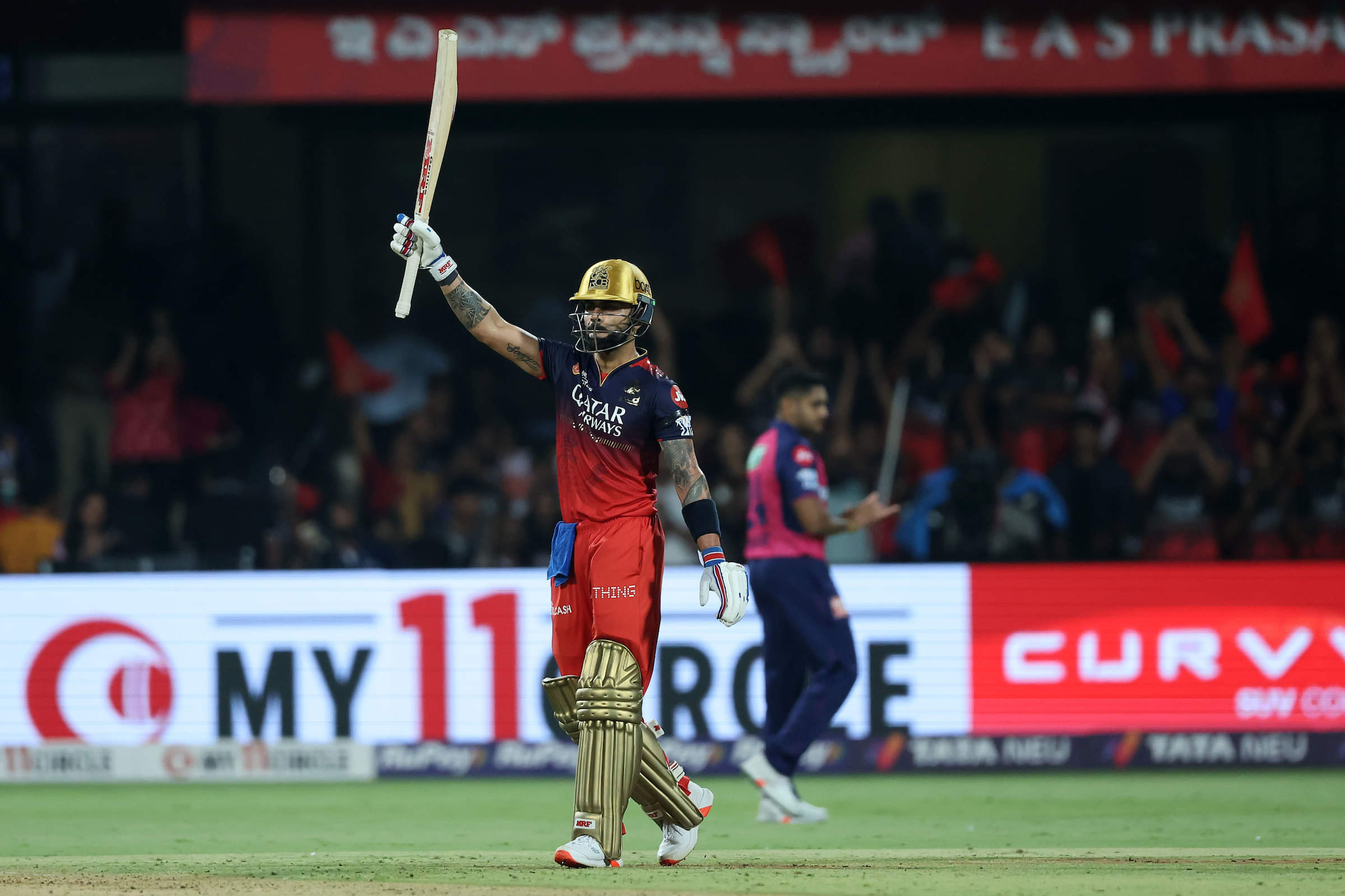 Kohli Goes Past Babar And Gayle Record With Record Fifty
