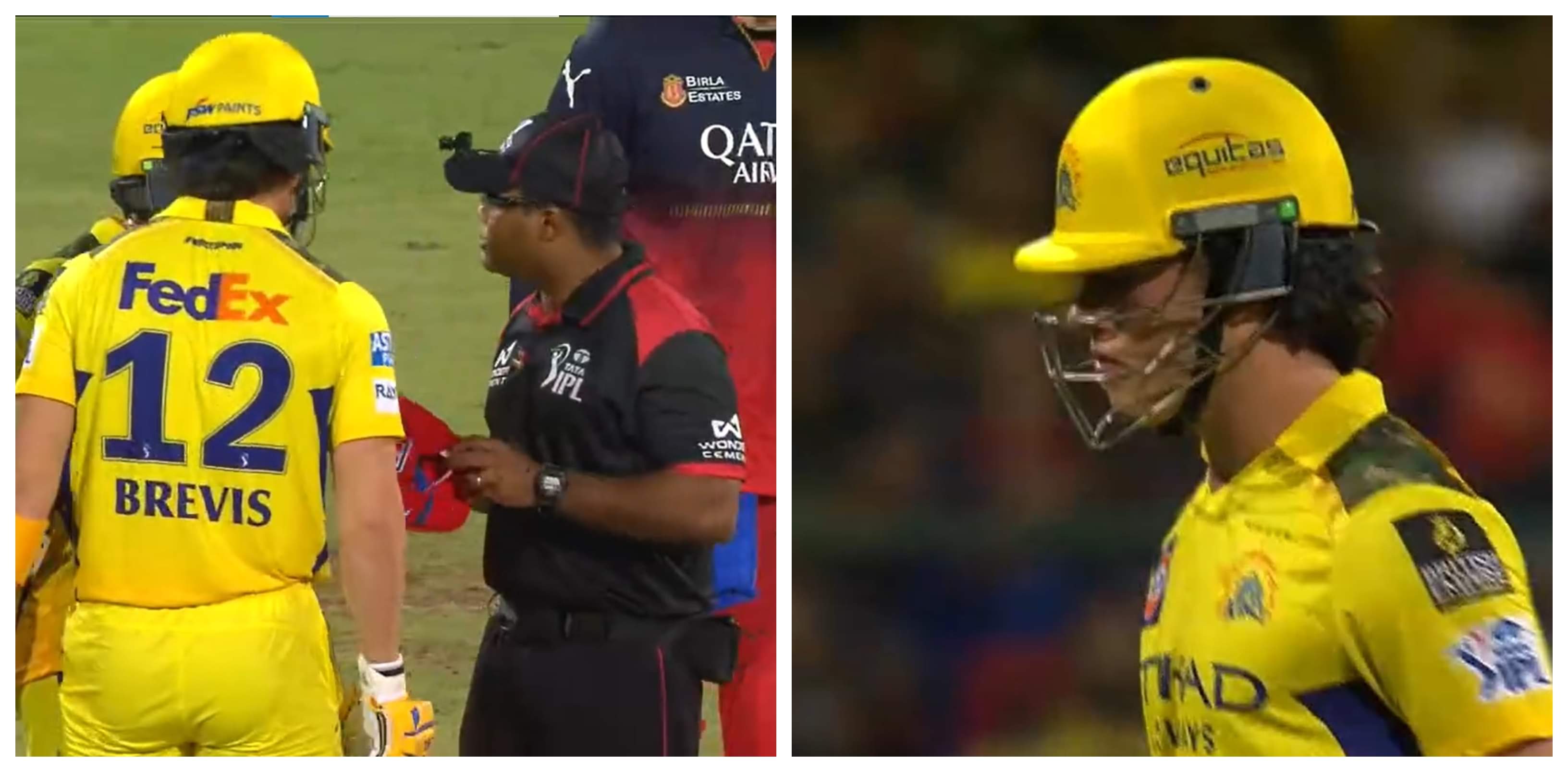 HUGE Controversy As Umpires DENY CSK, Brevis DRS; Ball-Tracking Shows Not Out