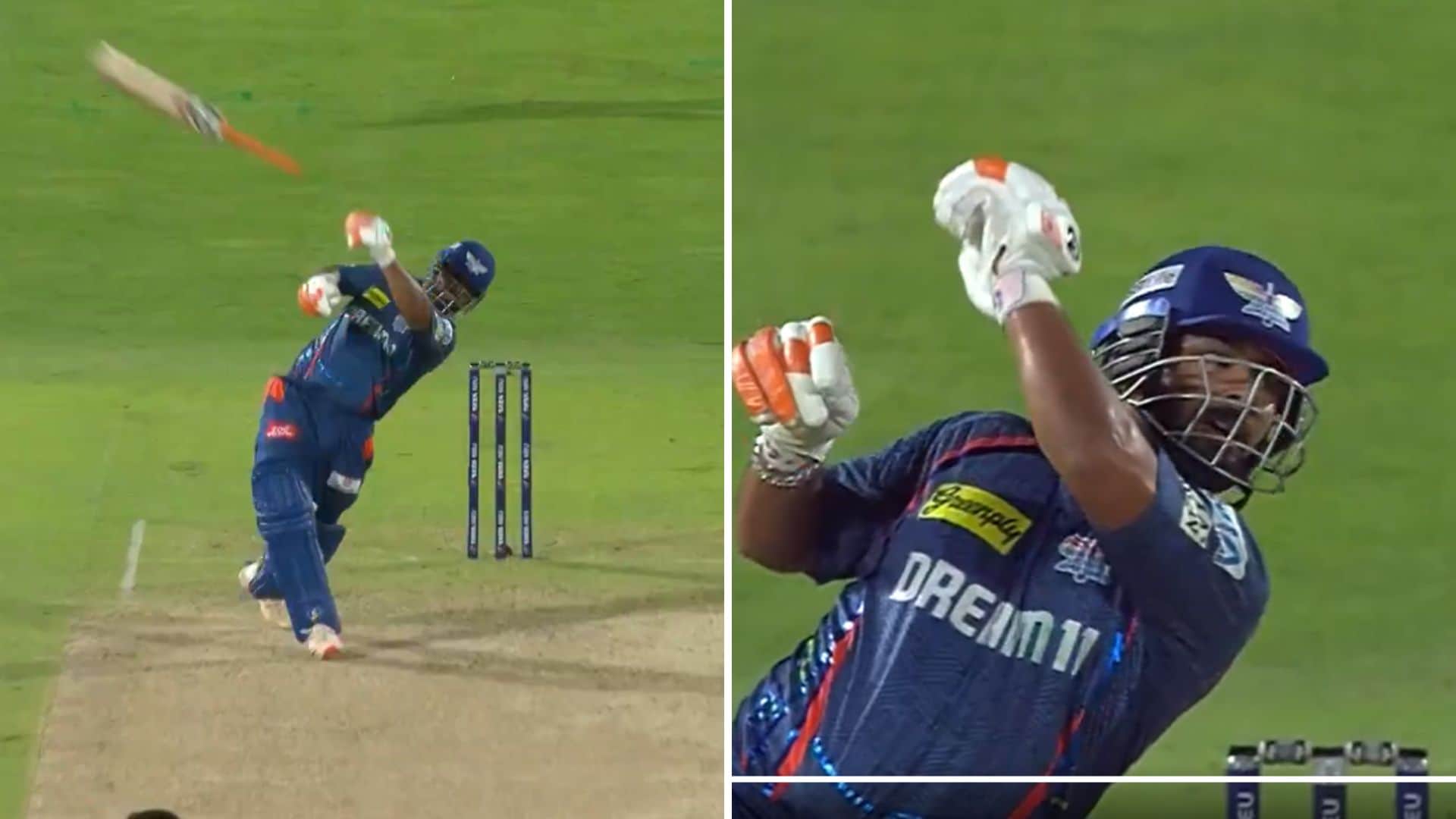 Rishabh Pant's 'Comical' Bat Slip Dismissal Defines Horrific IPL 2025 Showing