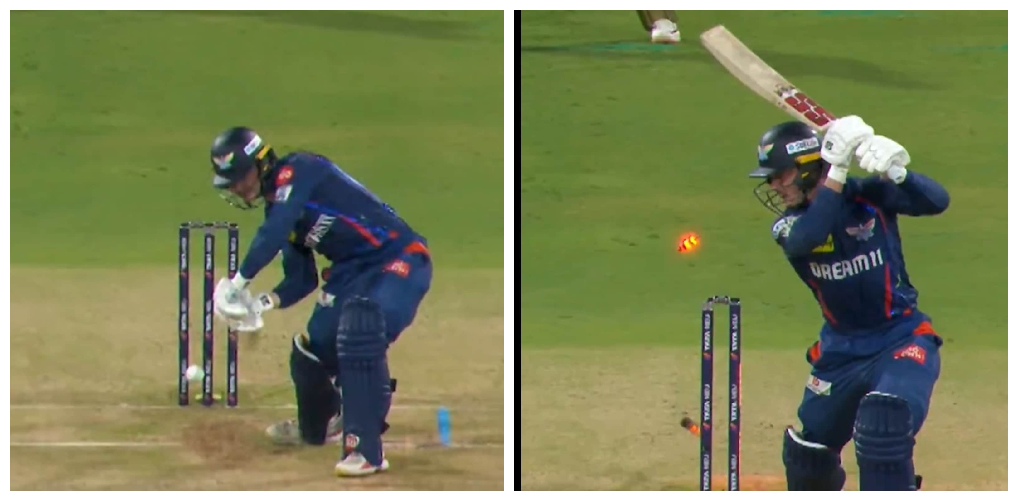 WATCH: RCB’s Nuwan Thushara Bamboozles Breetzke With Stunning Outswinger