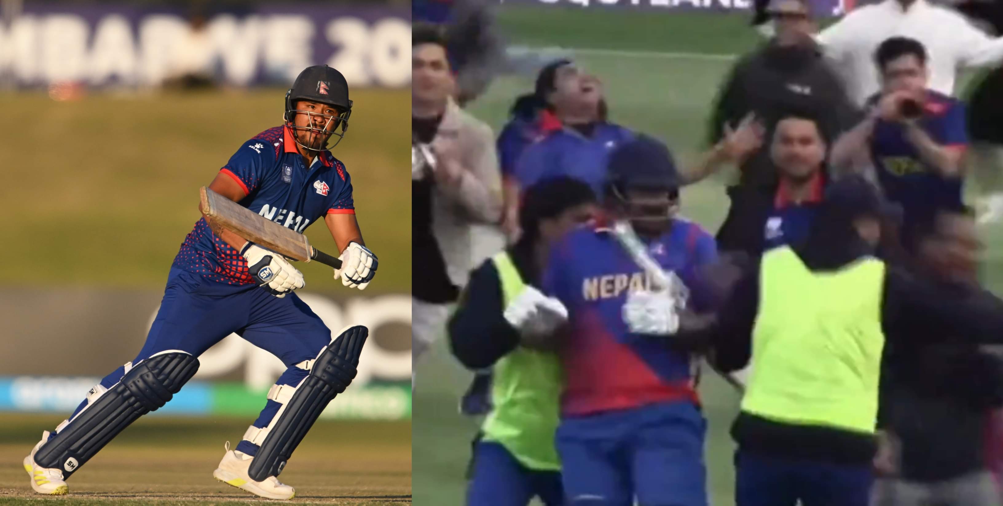 WATCH: Scenes From 80s Repeat As Crowd Invades Field After Nepal’s Thrilling Win Over Scotland