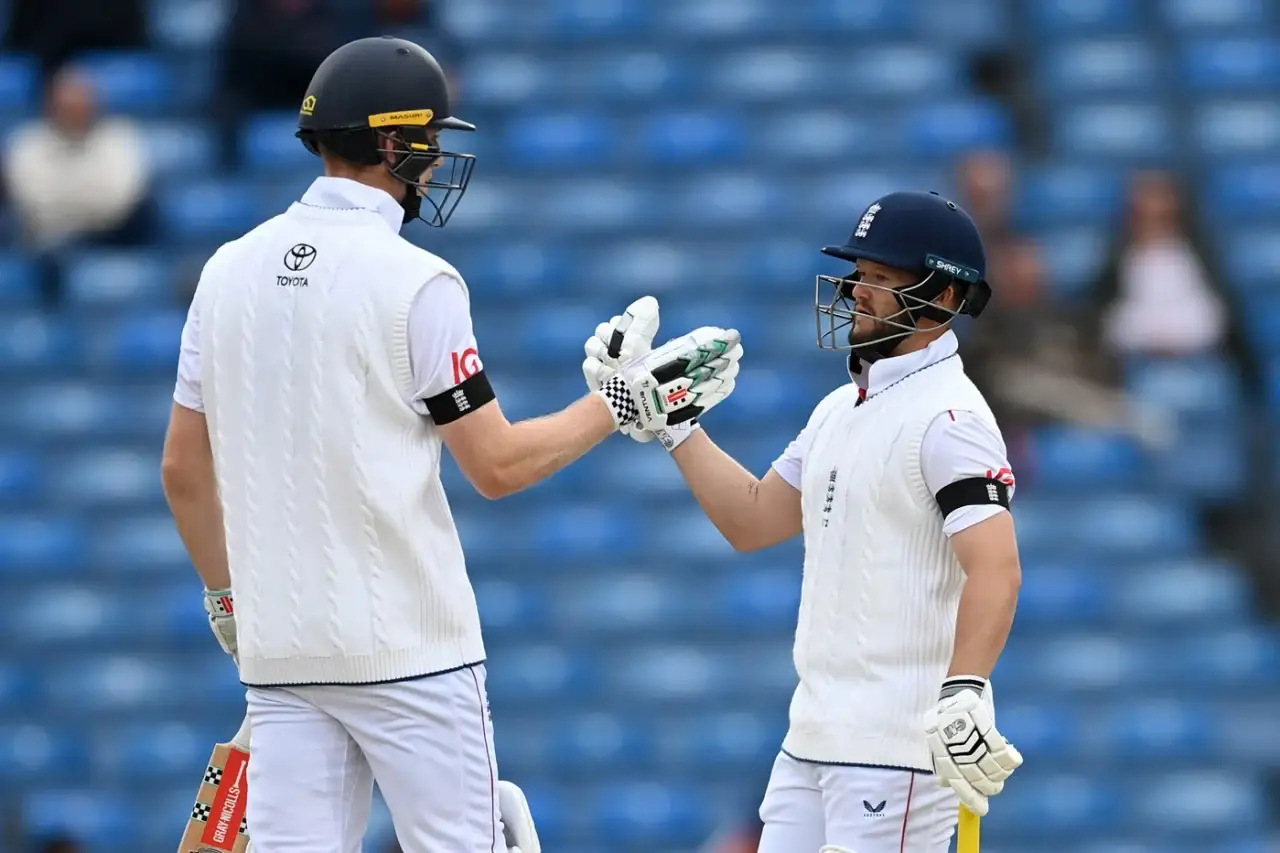 Ben Stokes praised the English opening pair - Zak Crawley and Ben Duckett