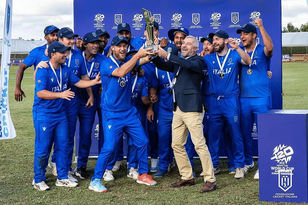 History Scripted As Captain Joe Burns Leads Italy To First-Ever T20 World Cup