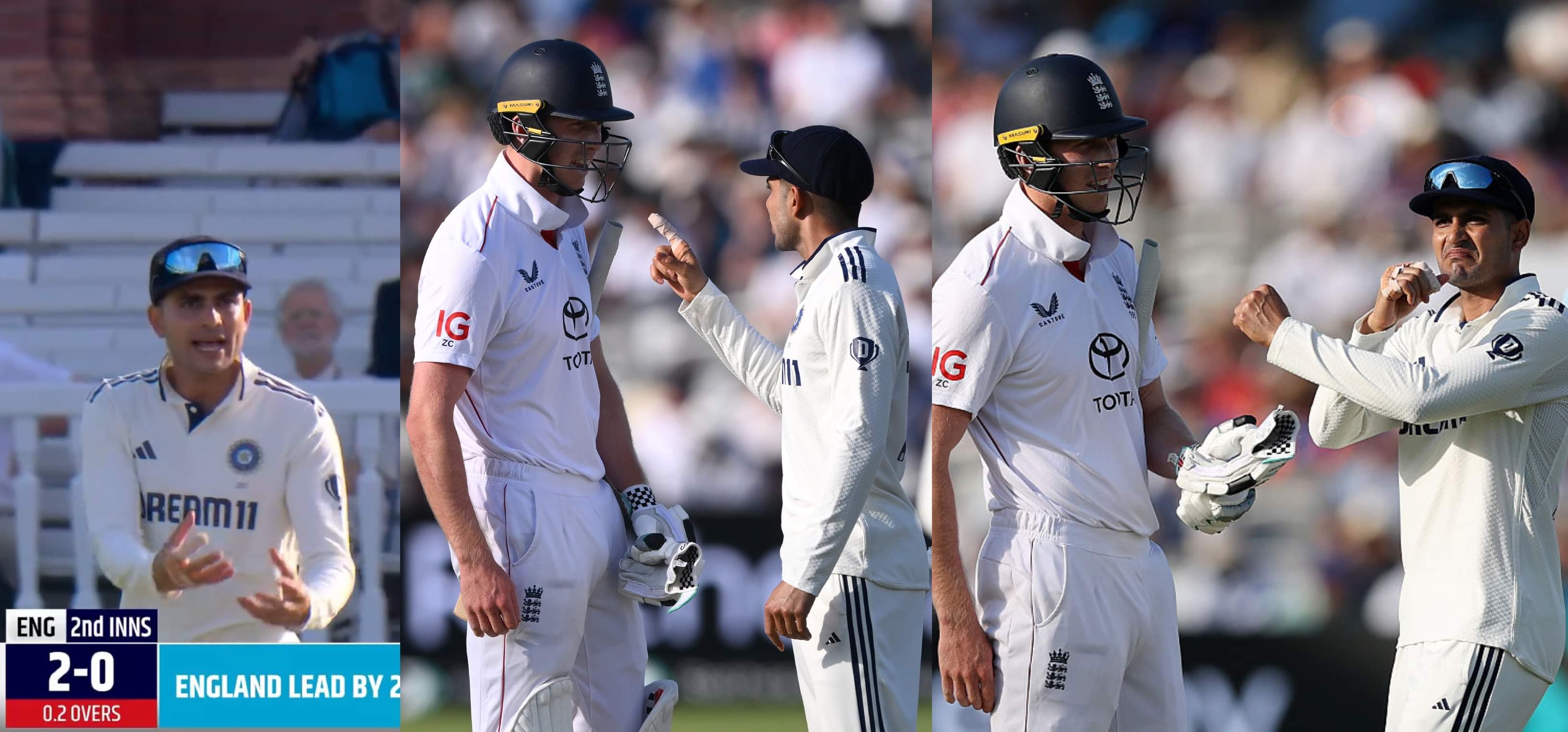Shi*housery At Lord’s: Shubman Gill Asks Crawley To “Grow Some F***ing Balls”