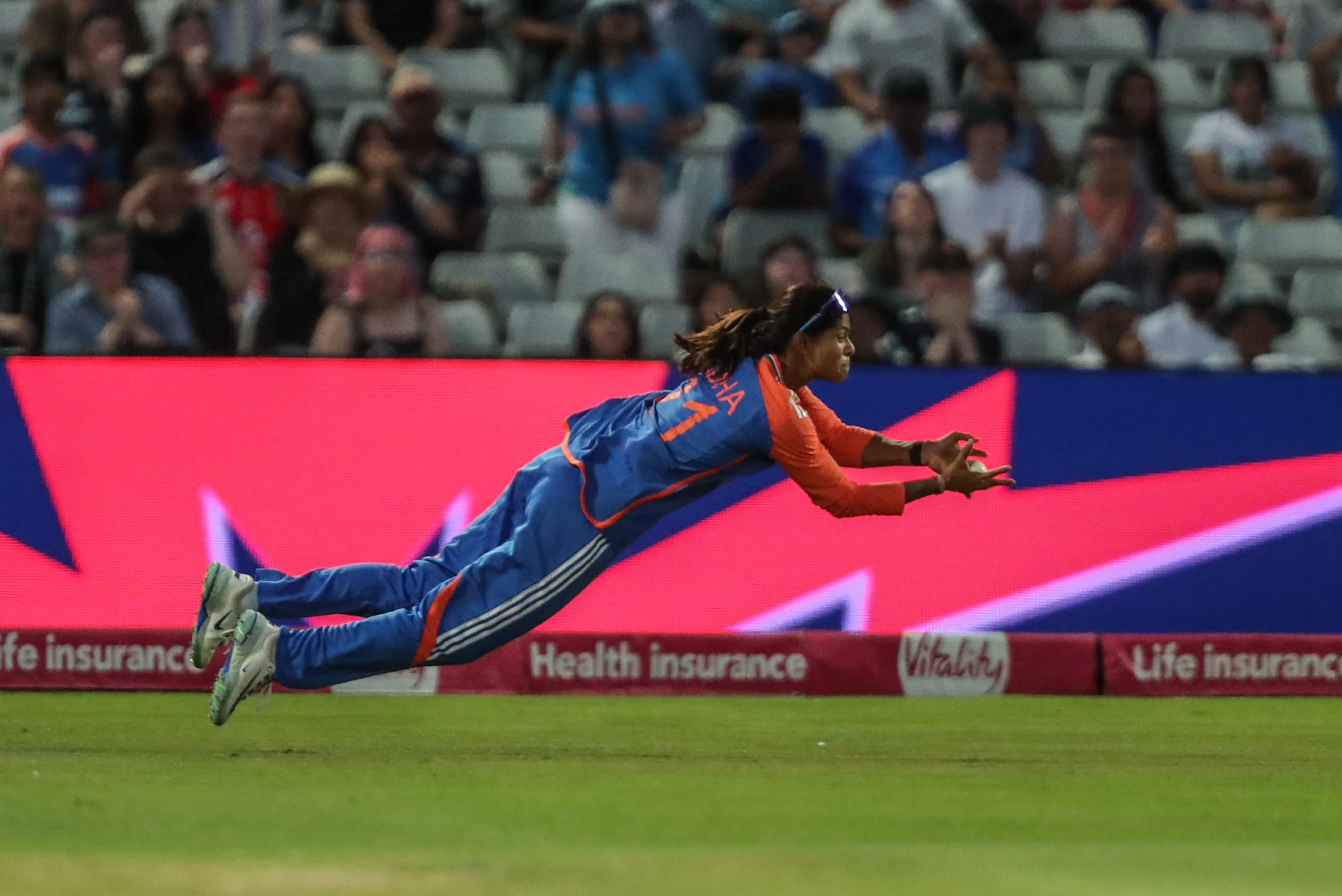 WATCH: Radha Yadav's Stunning Catch Wins Internet, But Not The Match For India
