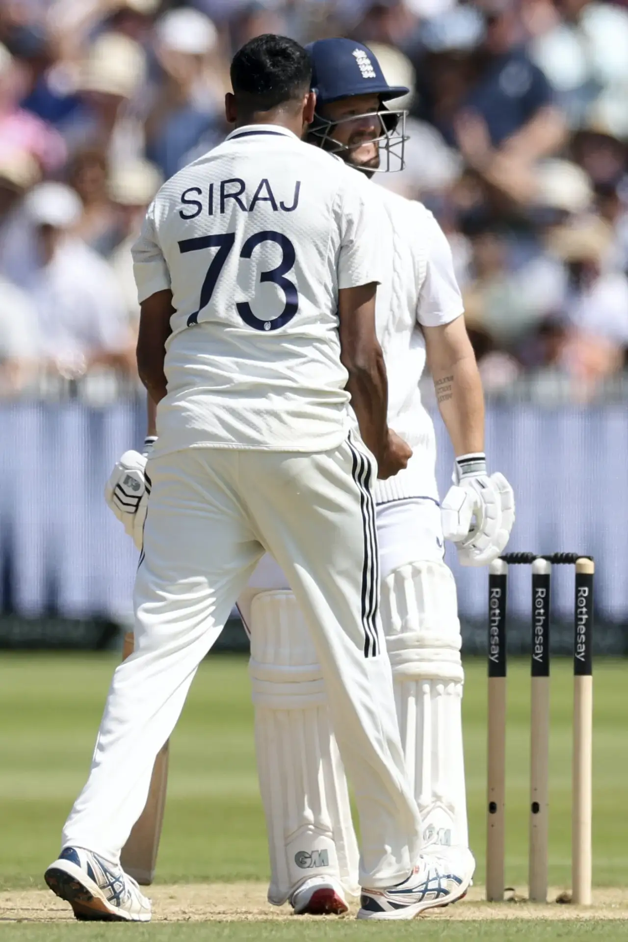 Mohammed Siraj's celebration has led him to a second demerit point in last 24 months