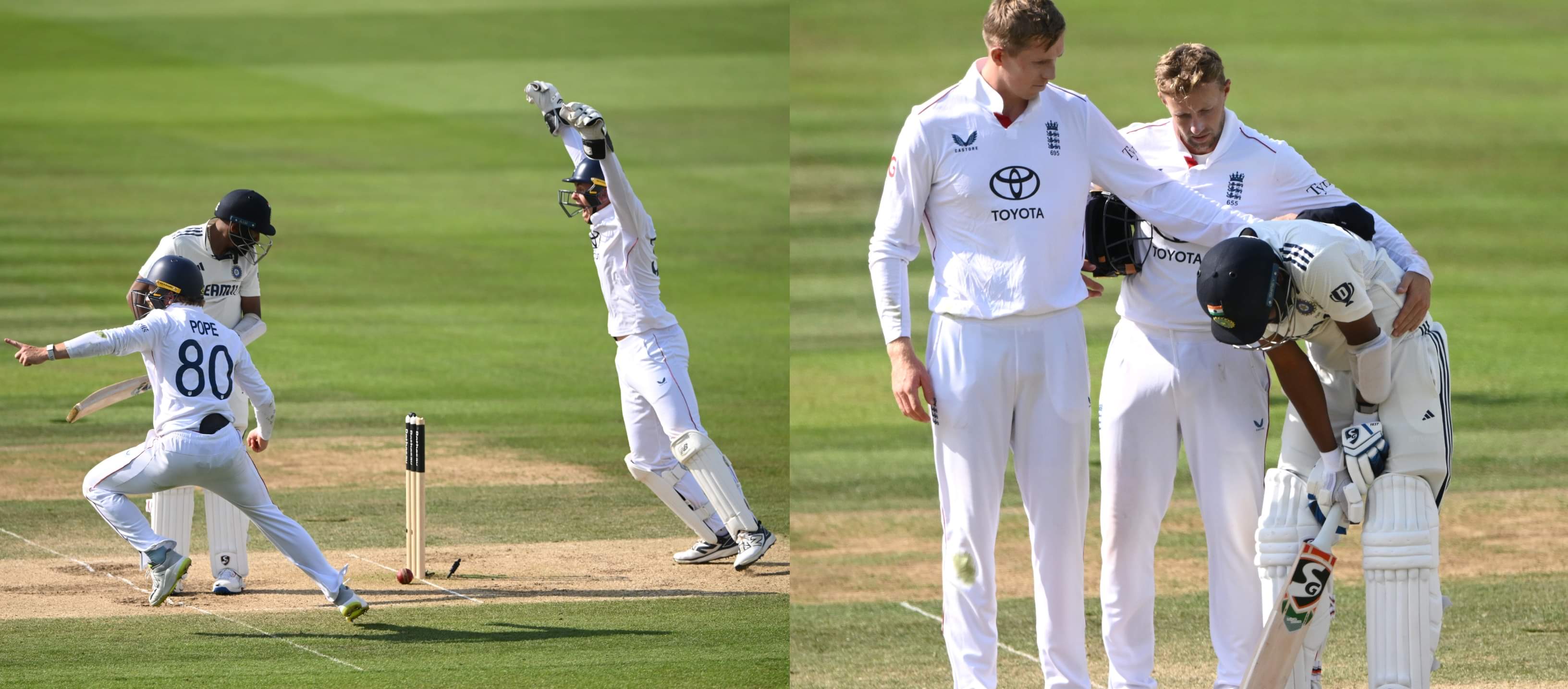 WATCH: The Most Dramatic End To A Test As Bashir Dismisses Siraj To Win Lord's