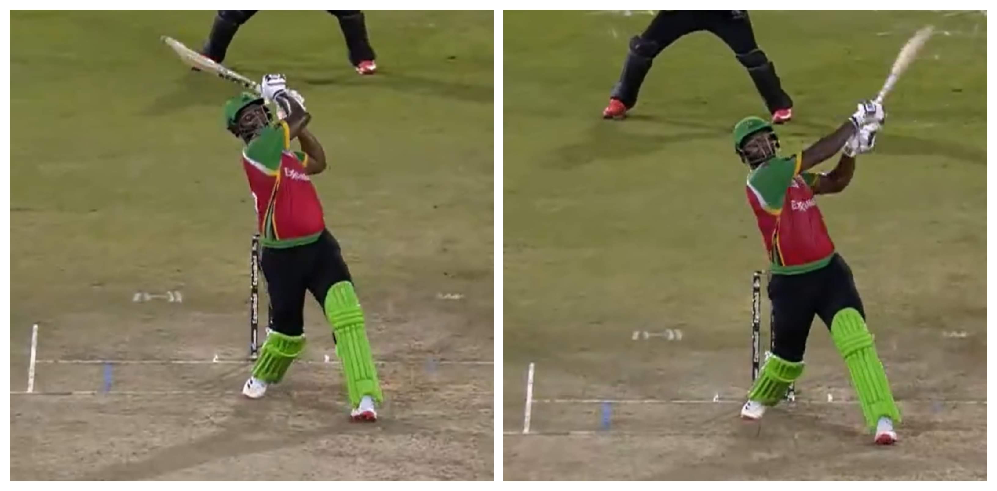 WATCH: RCB Star Goes BERSERK In GSL 2025 Final, Hammers 28* Off 9 Balls