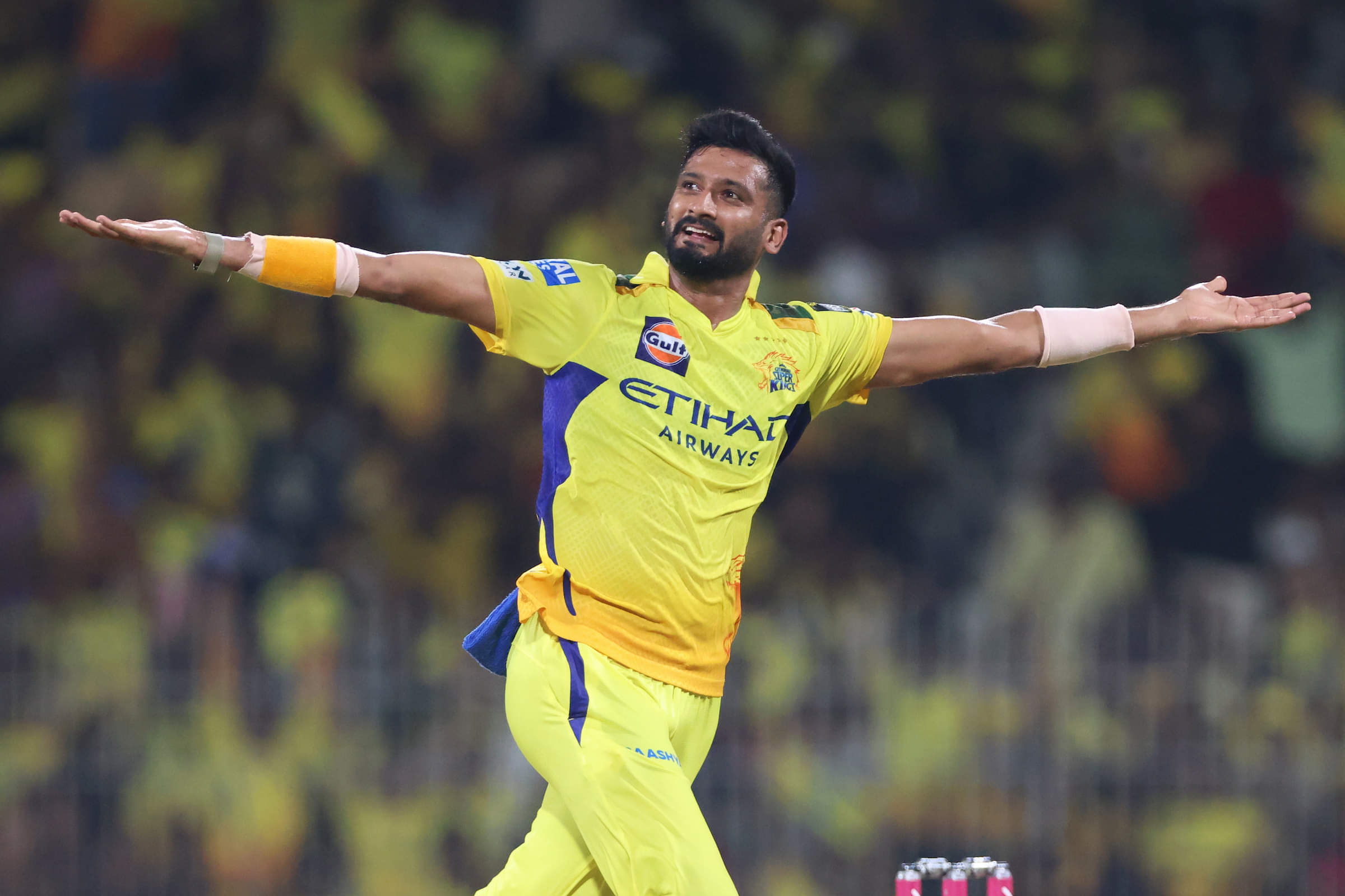 Khaleel Ahmed for CSK in IPL 2025