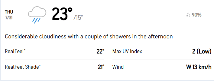 There's rain prediction for The Oval Test