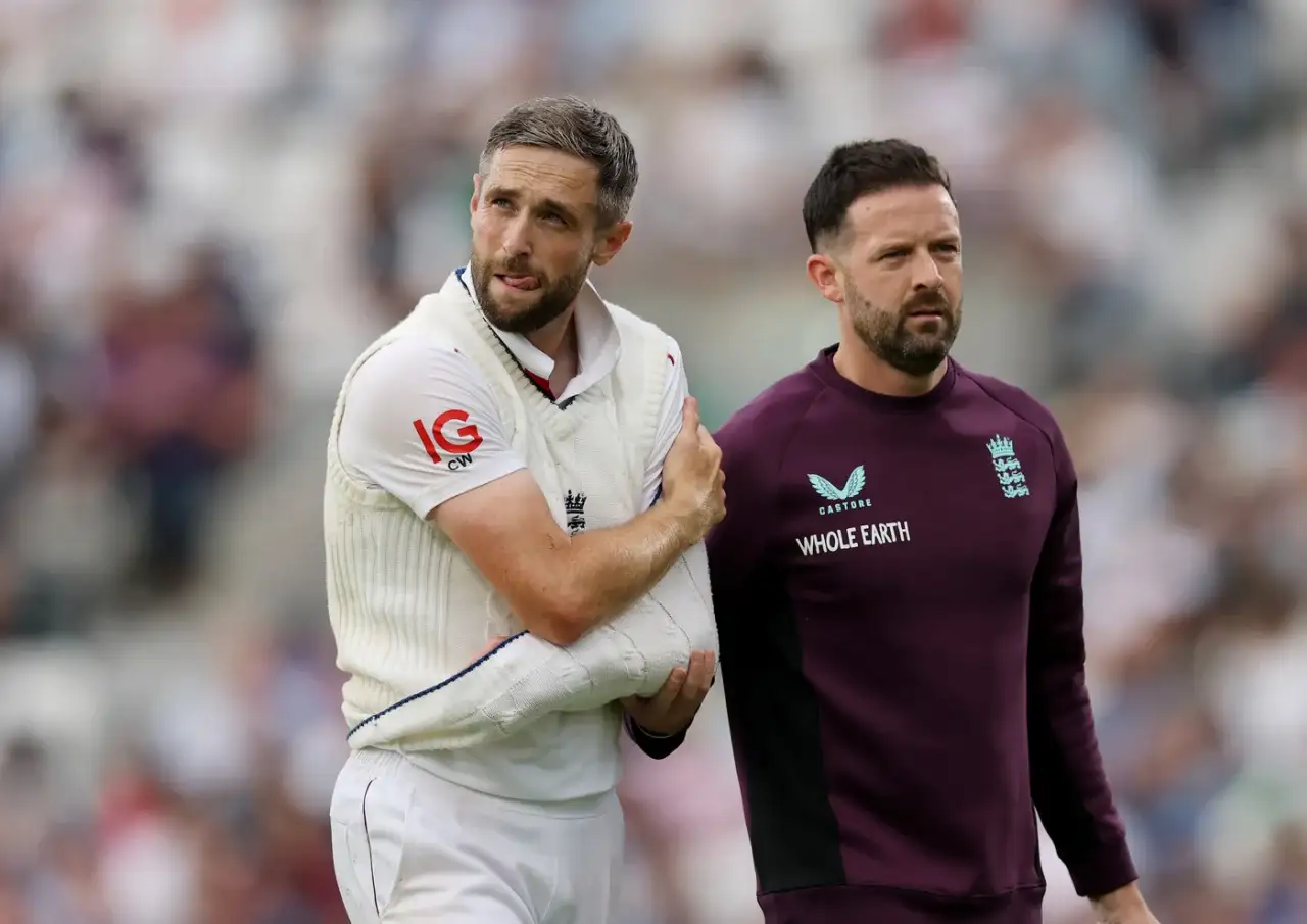 Chris Woakes Ruled Out Of Oval Test With Shoulder Dislocation