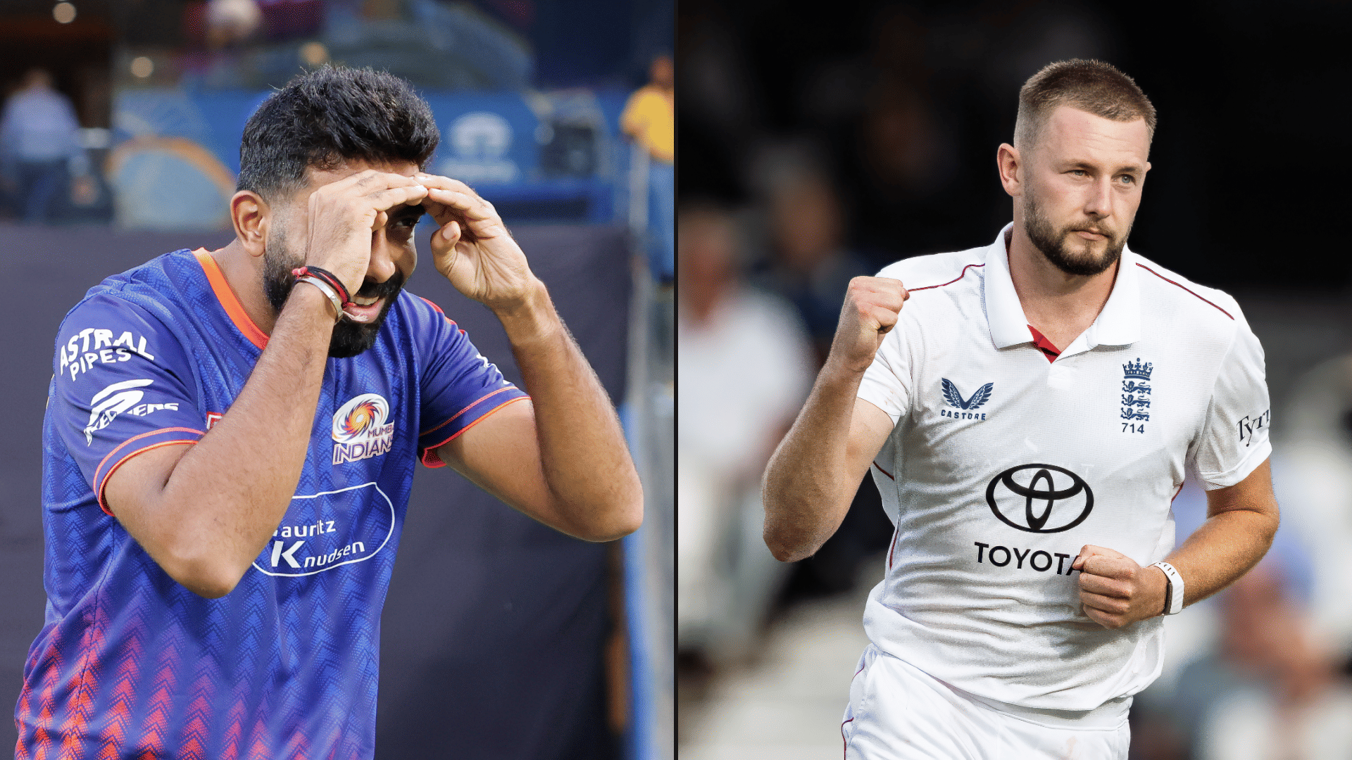 Gus Atkinson To Partner Up With Jasprit Bumrah At Mumbai Indians In IPL 2026?