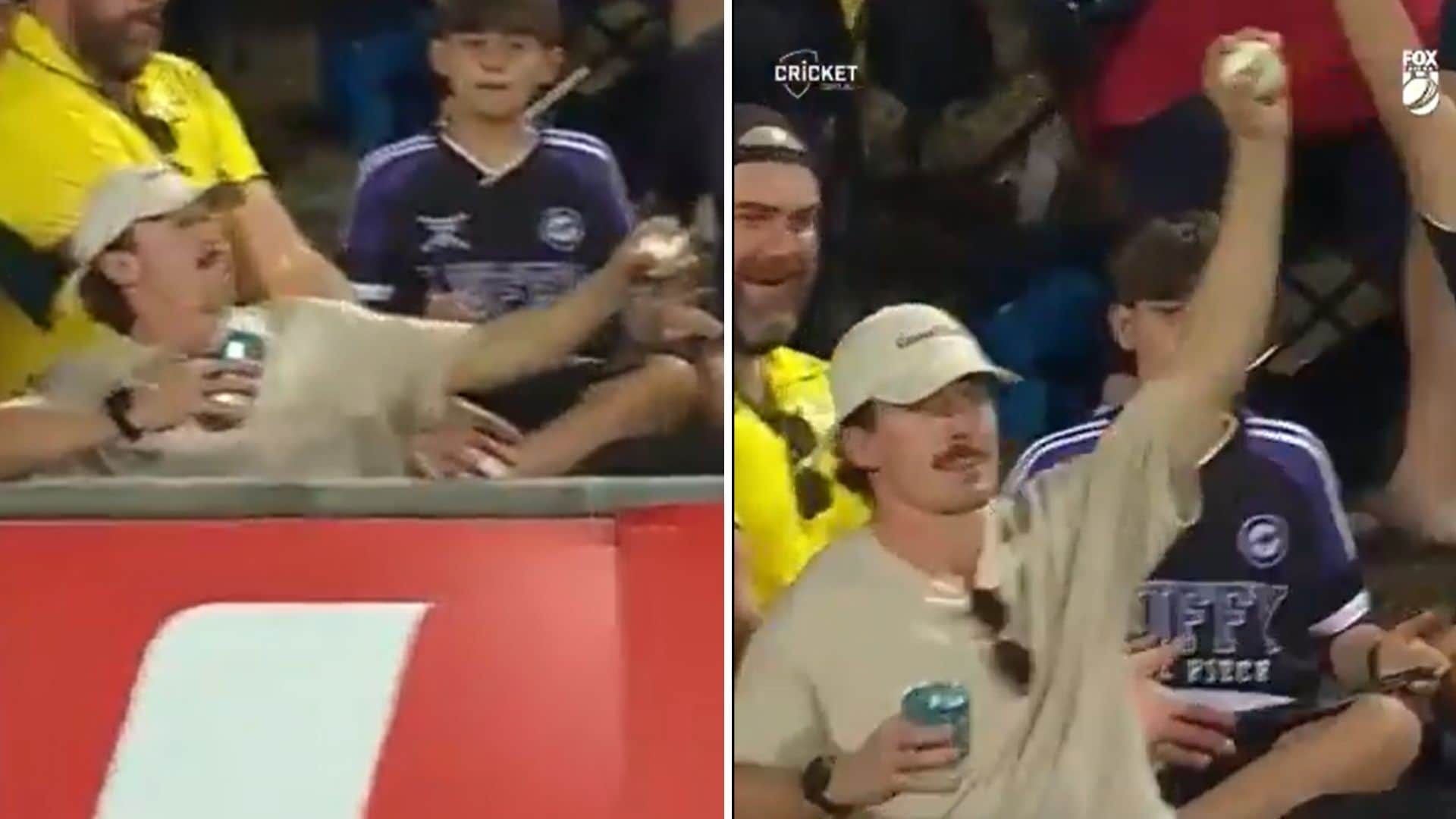 2 Cans In One Hand, Kookaburra In Other: Stunning Crowd Catch Lights Up AUS-SA Clash In Darwin