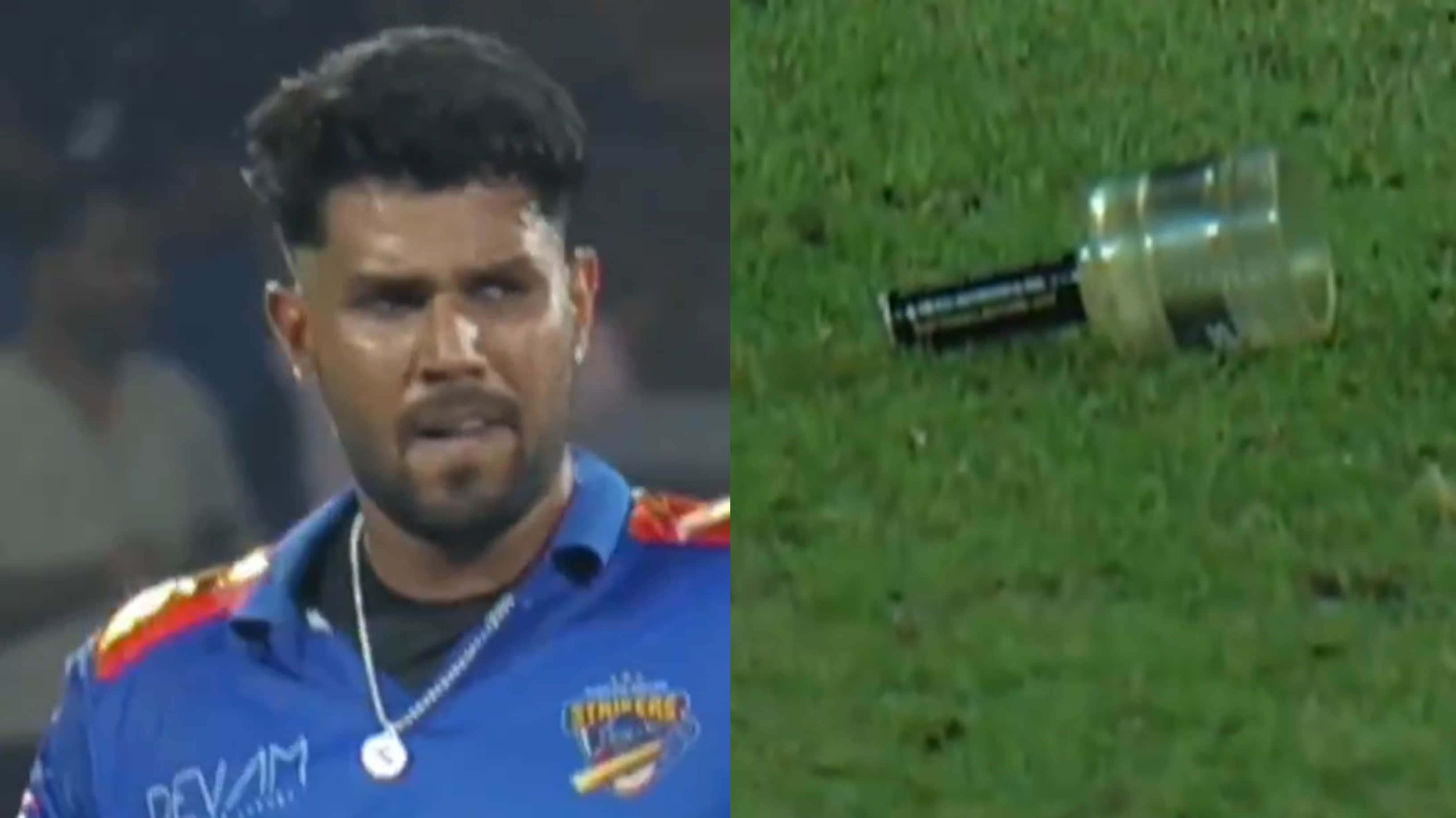 WATCH: Harshit Rana's 'Thunder' Pace Breaks Bail Into Two in DPL 2025