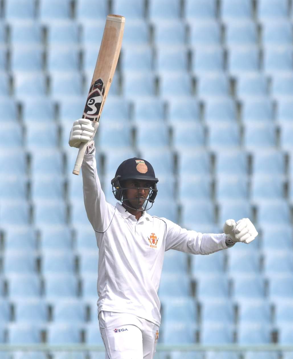 KL Shrijith scored a sizzling century on first-class debut