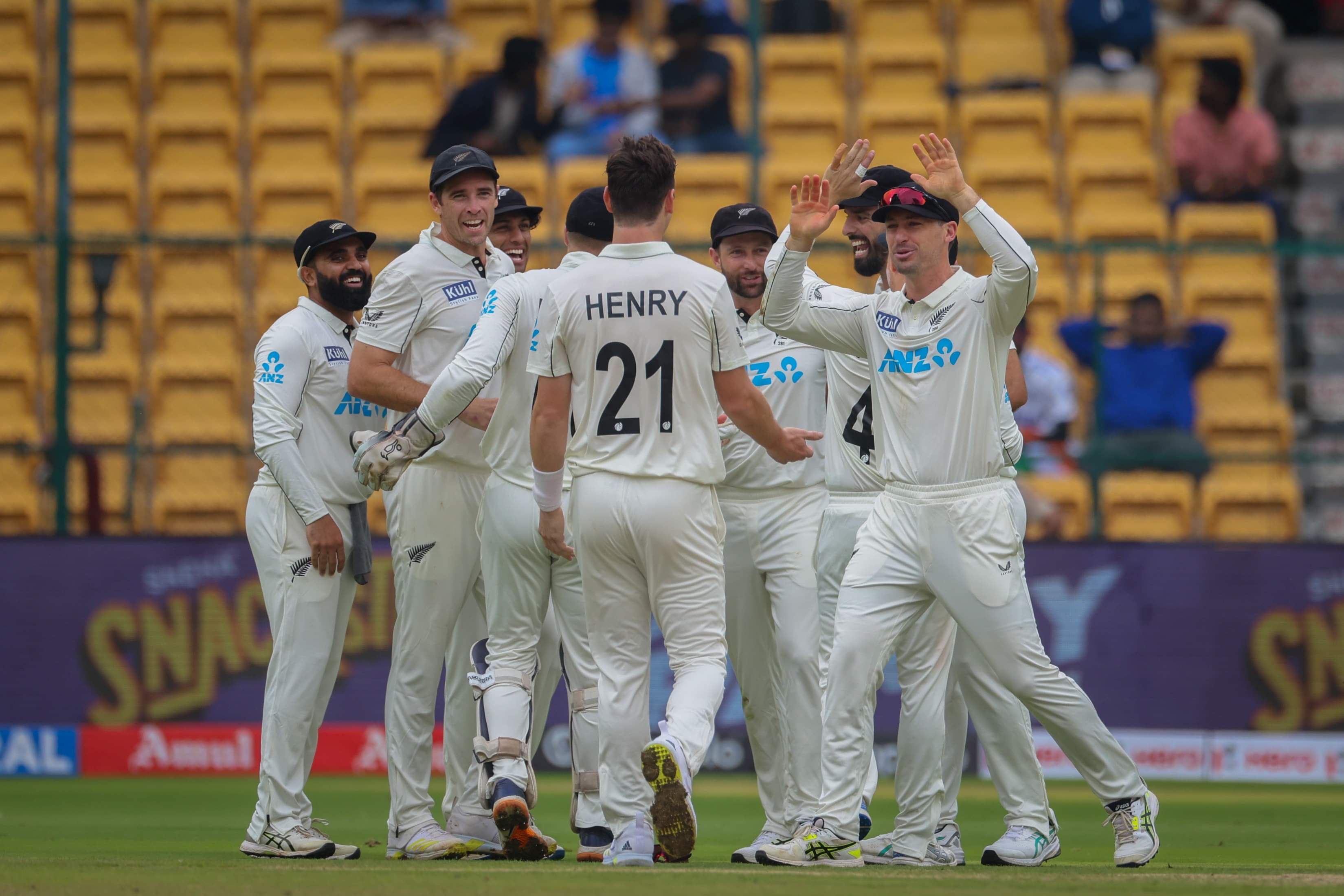 New Zealand Whitewashed India at their home in Tests