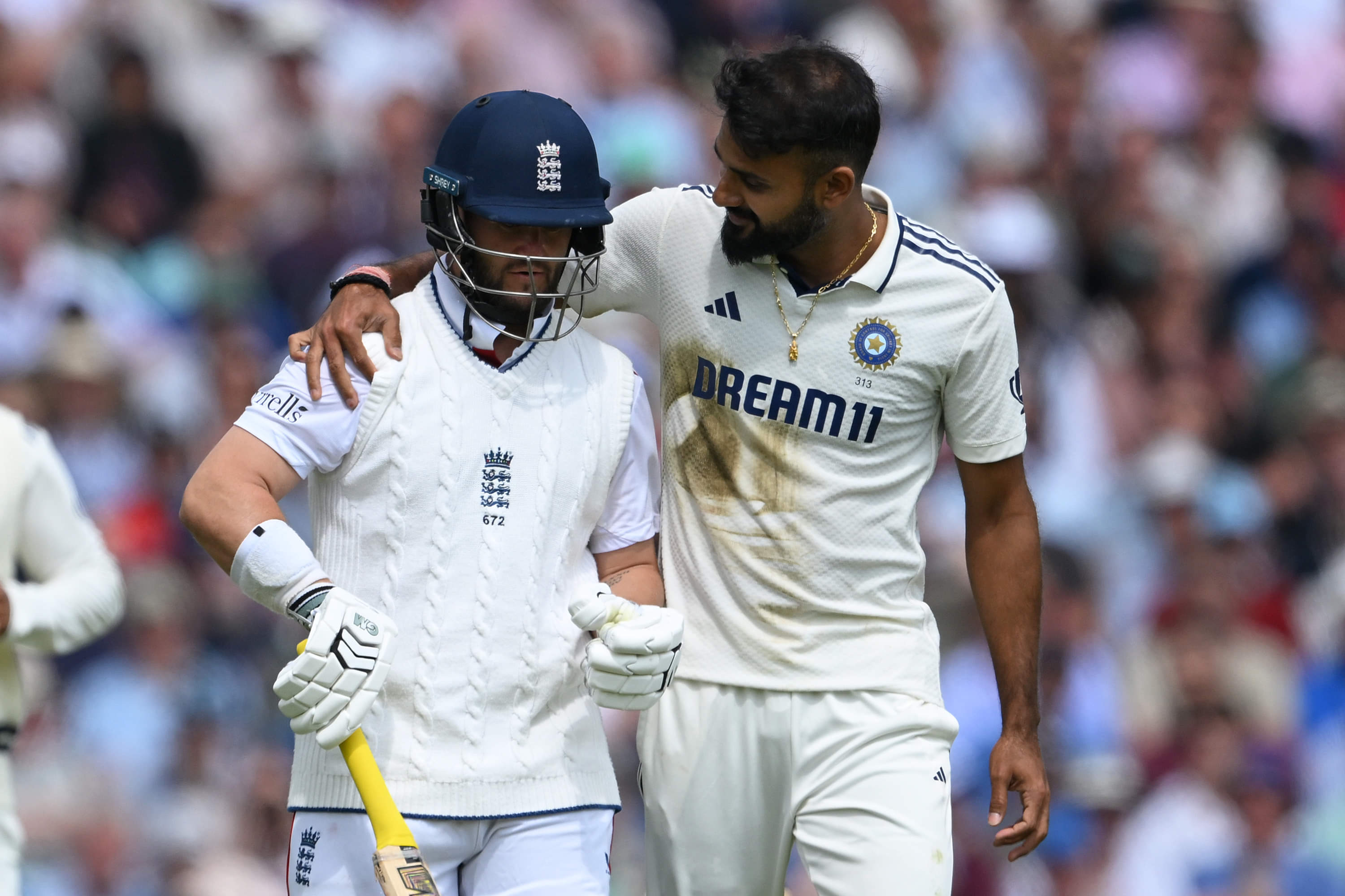 'Bro, Now Go Rest Please' - Akash Deep Reveals His Sledge To Ben Duckett At The Oval