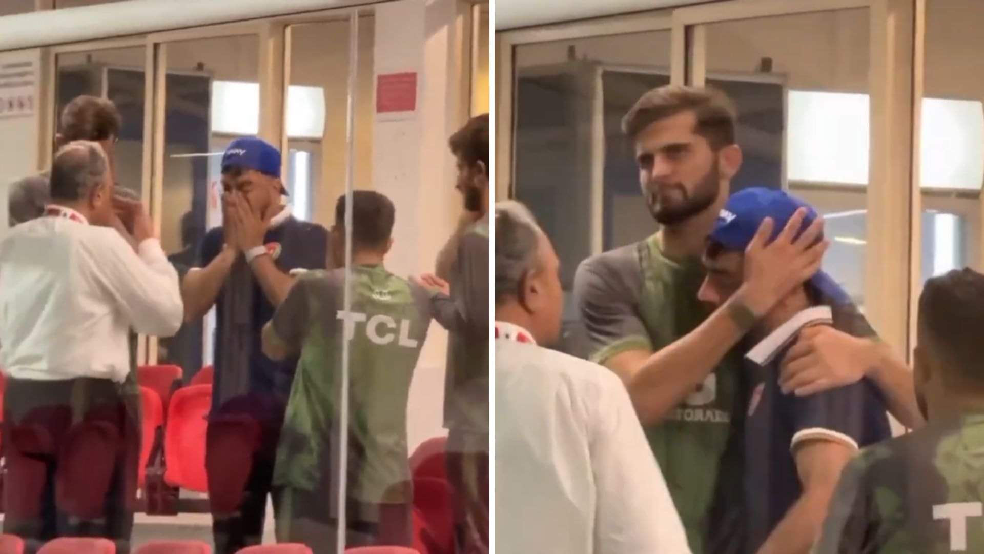 WATCH: Pakistan Players Get Emotional Consoling IPL Superstar On His Brother's Death