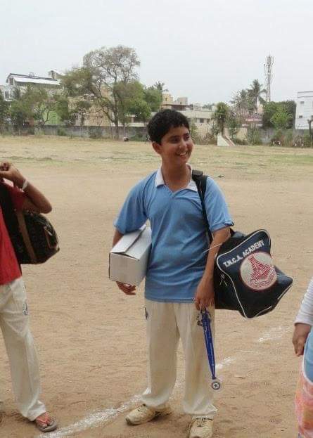 Tushar Raheja as a young kid