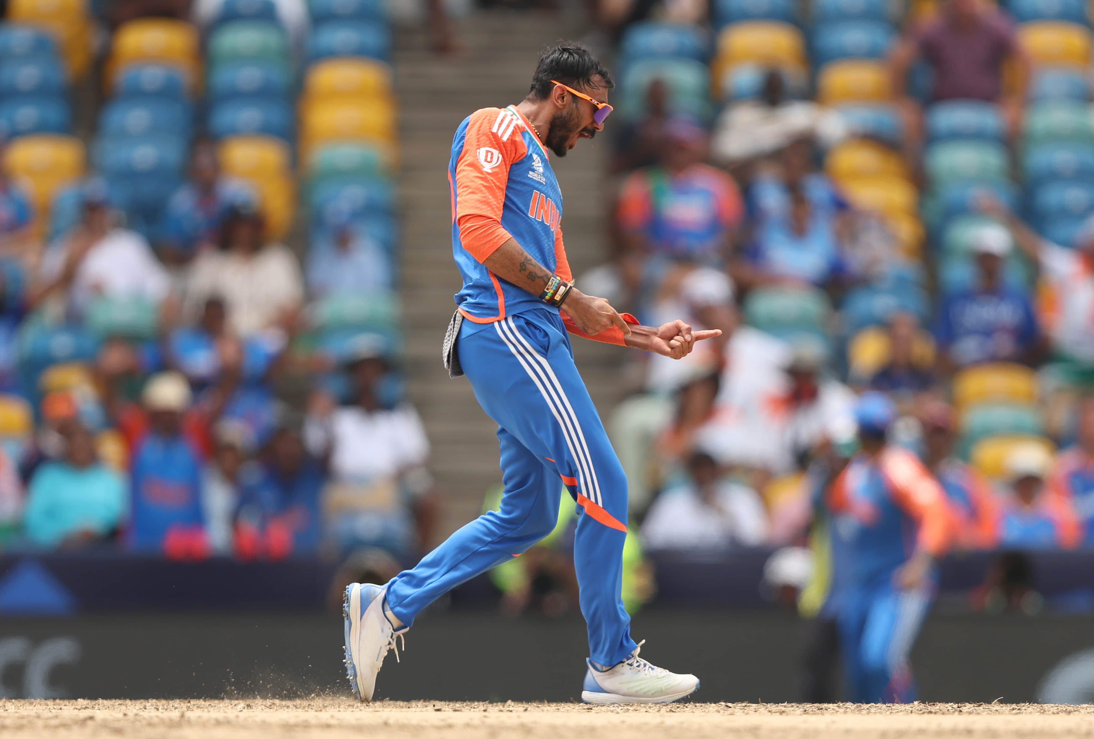 Axar Patel bowling in Asia Cup 2025