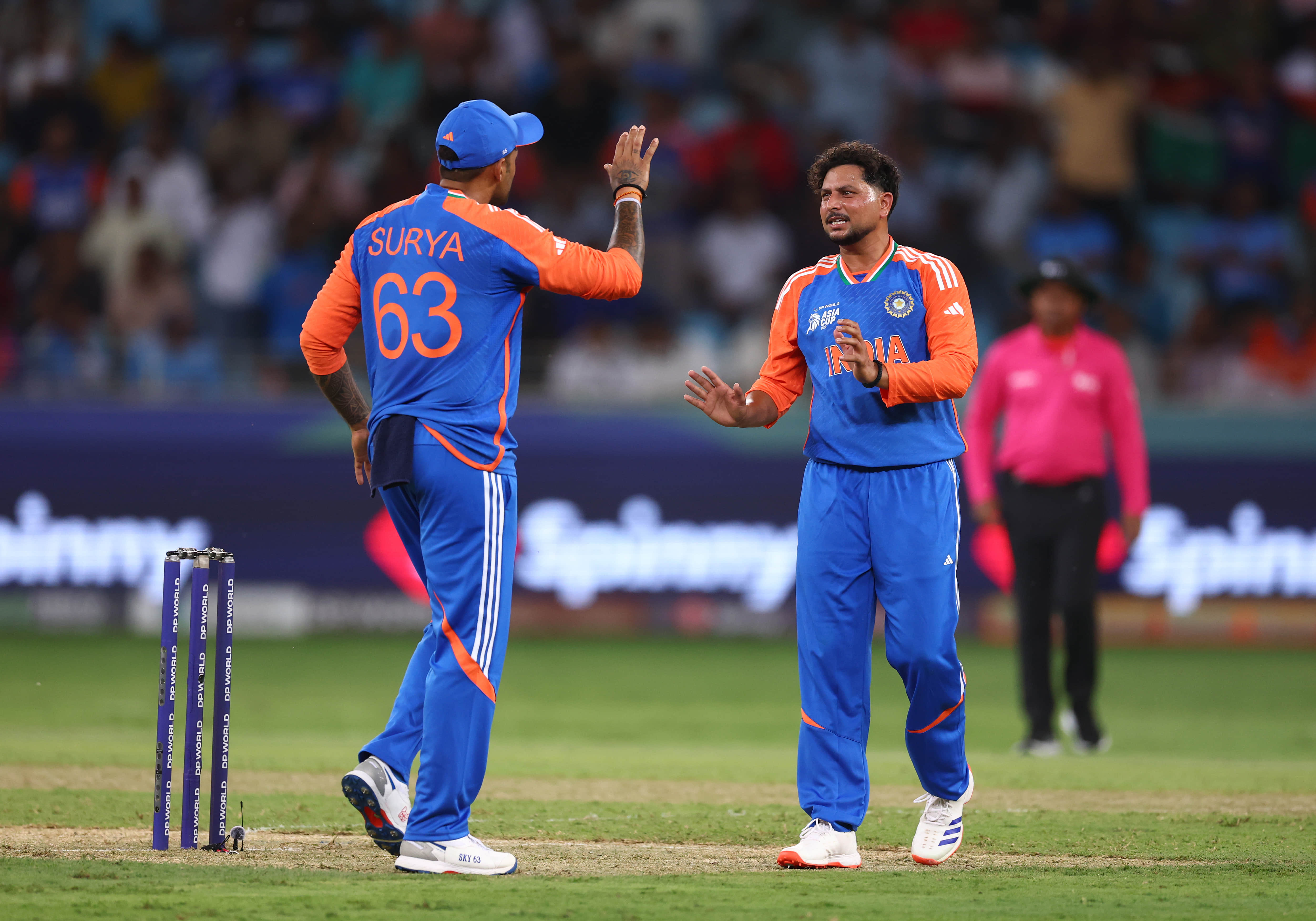 Kuldeep Yadav ALMOST Breaks Asia Cup Record As UAE Sink To New Low