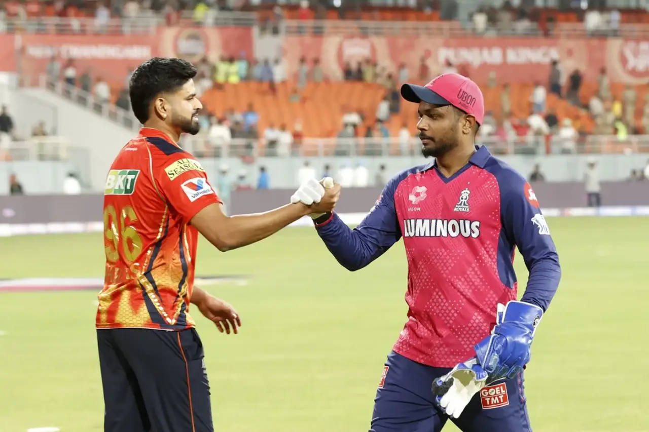 Shreyas Iyer captaining Punjab Kings to IPL 2025 final