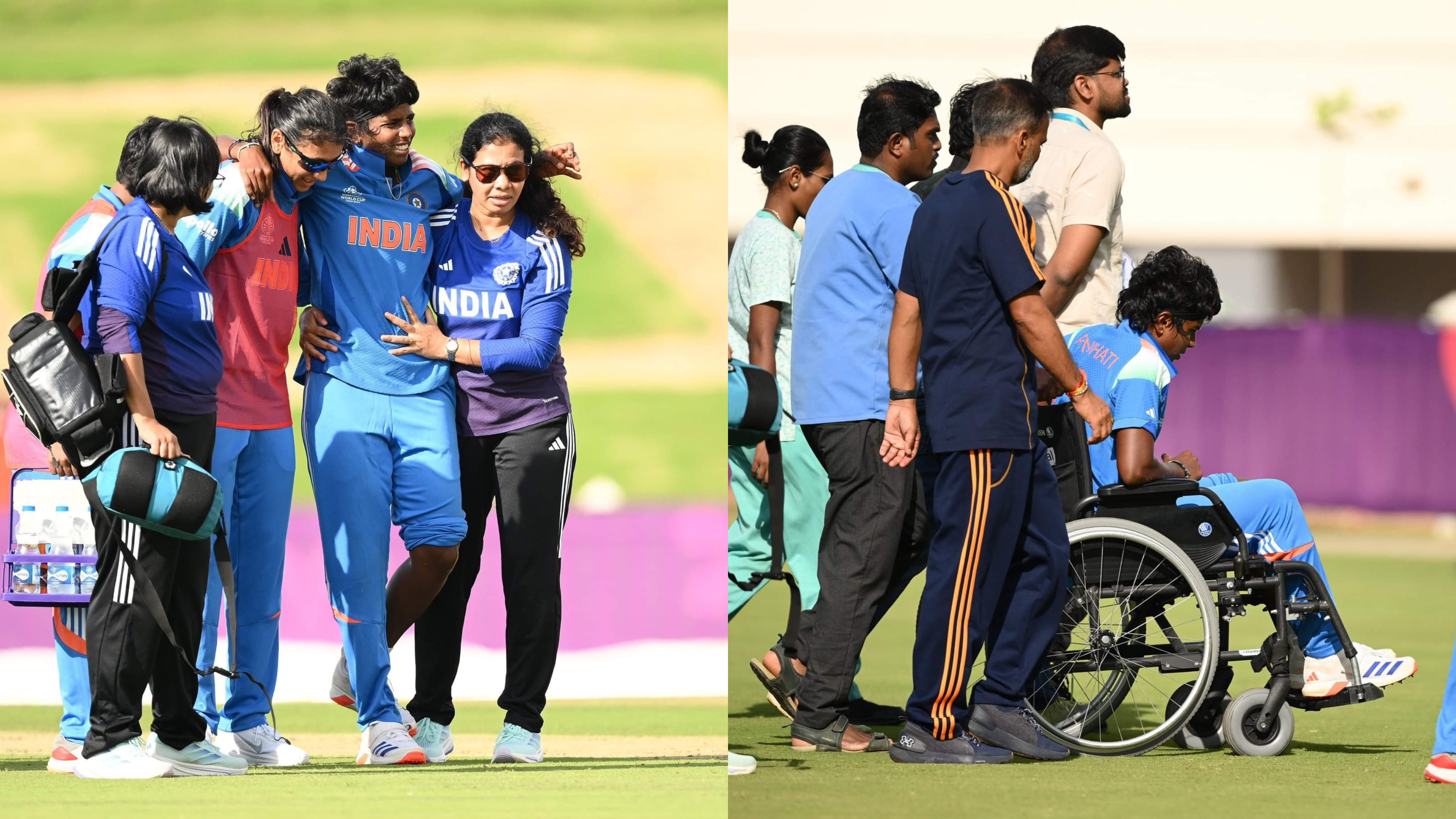 Freak Accident Forces Arundhati Reddy Off Field Just Days Before Women's World Cup 2025