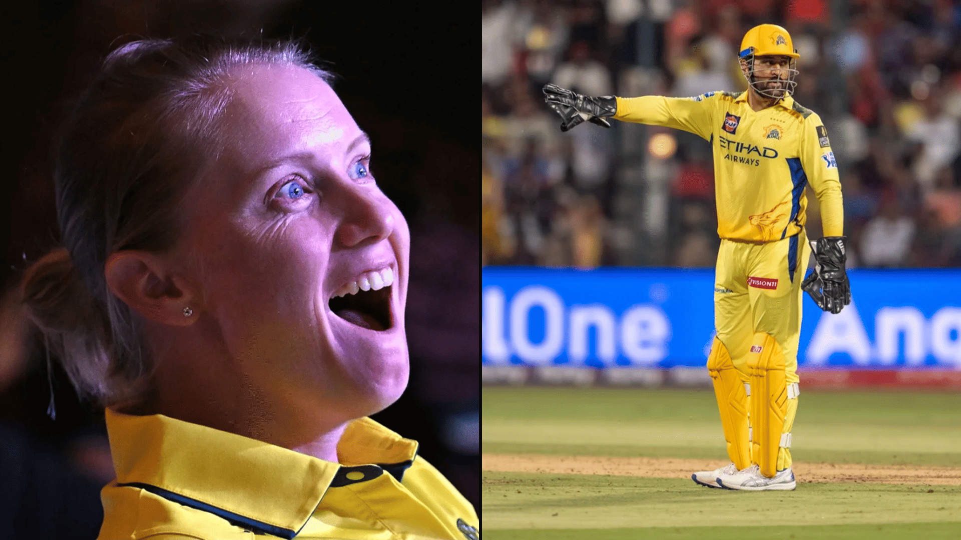 Show Up In MS Dhoni's CSK Jersey - Alyssa Healy’s Request To Indian Fans