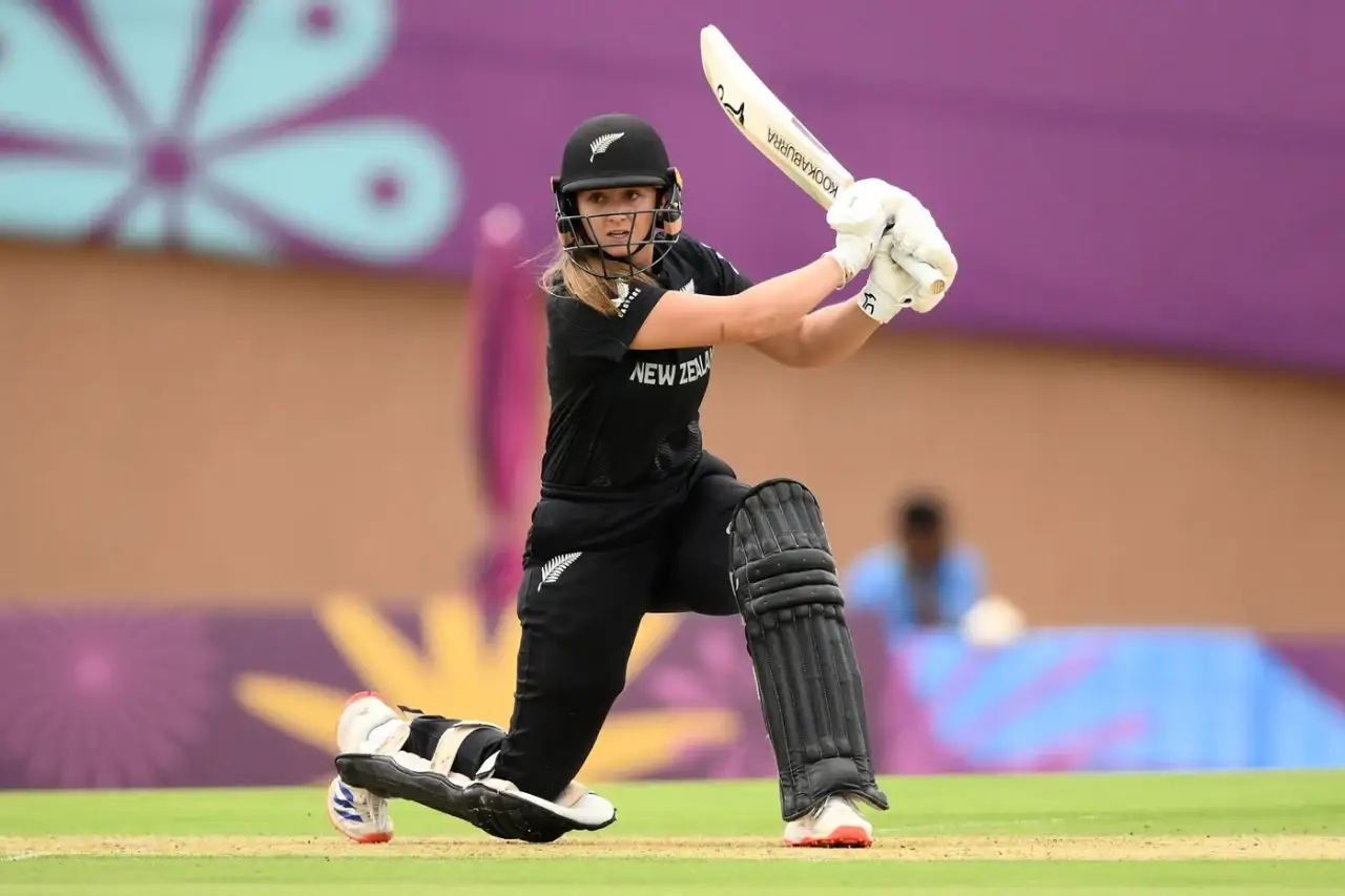 Izzy Gaze scored a century in the warm-up game before ODI World Cup