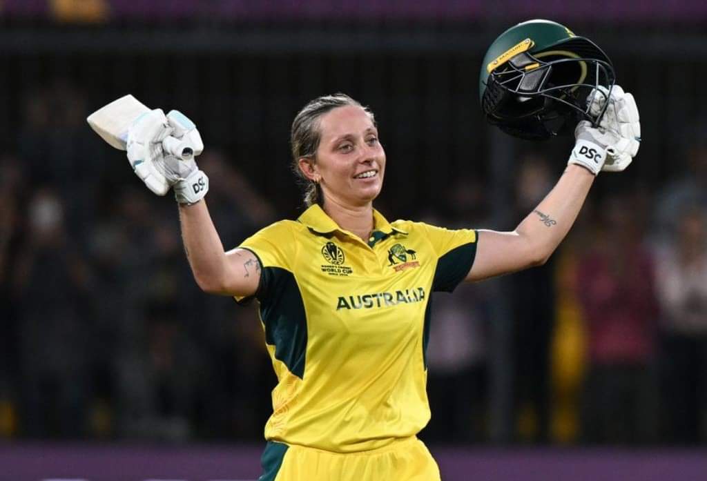 Ashleigh Gardner Smashes First Hundred Of Women’s ODI World Cup