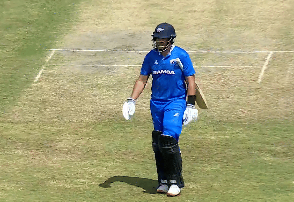 Ross Taylor Fails To Make An Impact On His International Return For Samoa