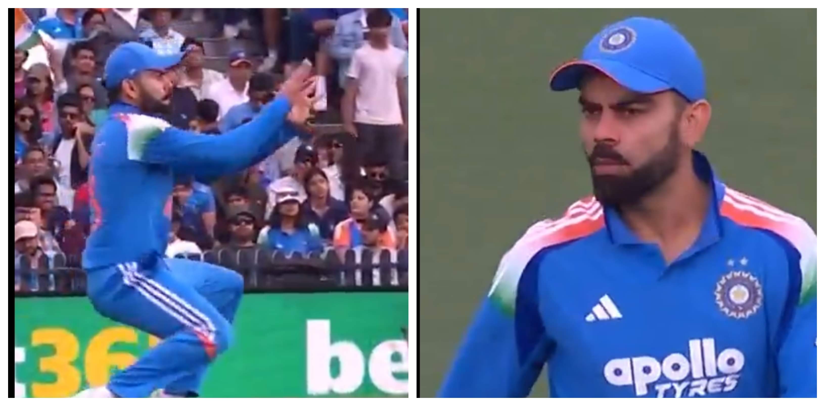 ‘Still Got It’ -  WATCH: Virat Kohli Nonchalantly Catches Bullet Hit From Matt Short 